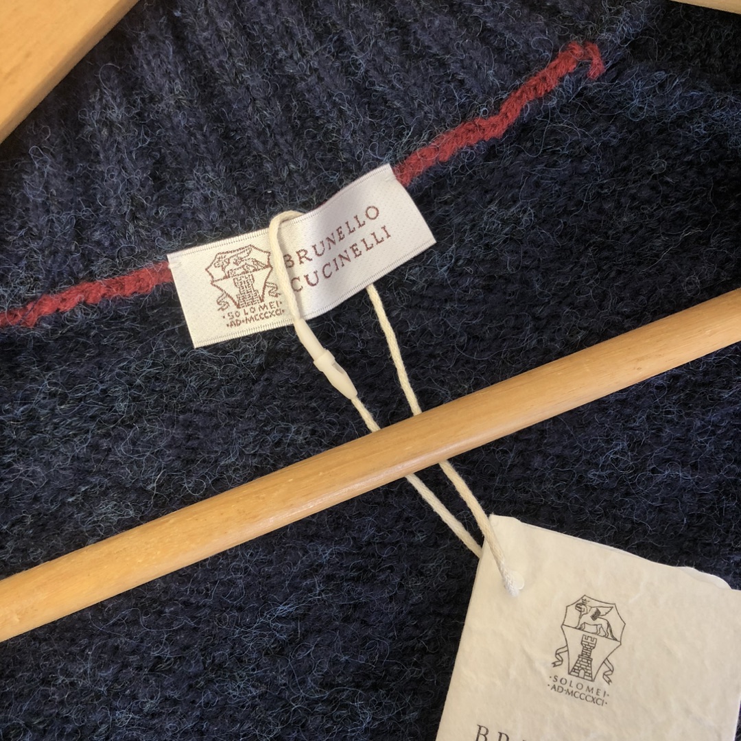 Brunello Cucinelli FW25 高领拉链提花长袖毛衣25新款BC针织开衫！采用羊毛混纺面