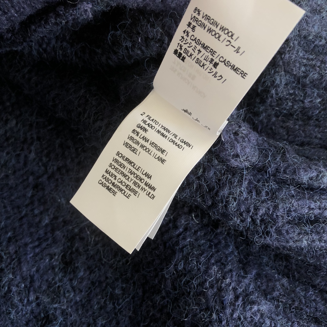 Brunello Cucinelli FW25 高领拉链提花长袖毛衣25新款BC针织开衫！采用羊毛混纺面