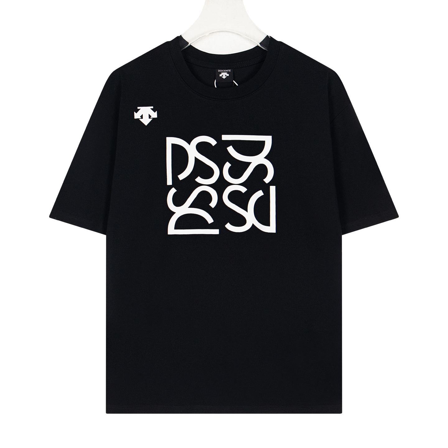 High-End 176DB Fabric: 32s Double-Sharp, 280g, Custom Lasagna, Black & White, XS-L.