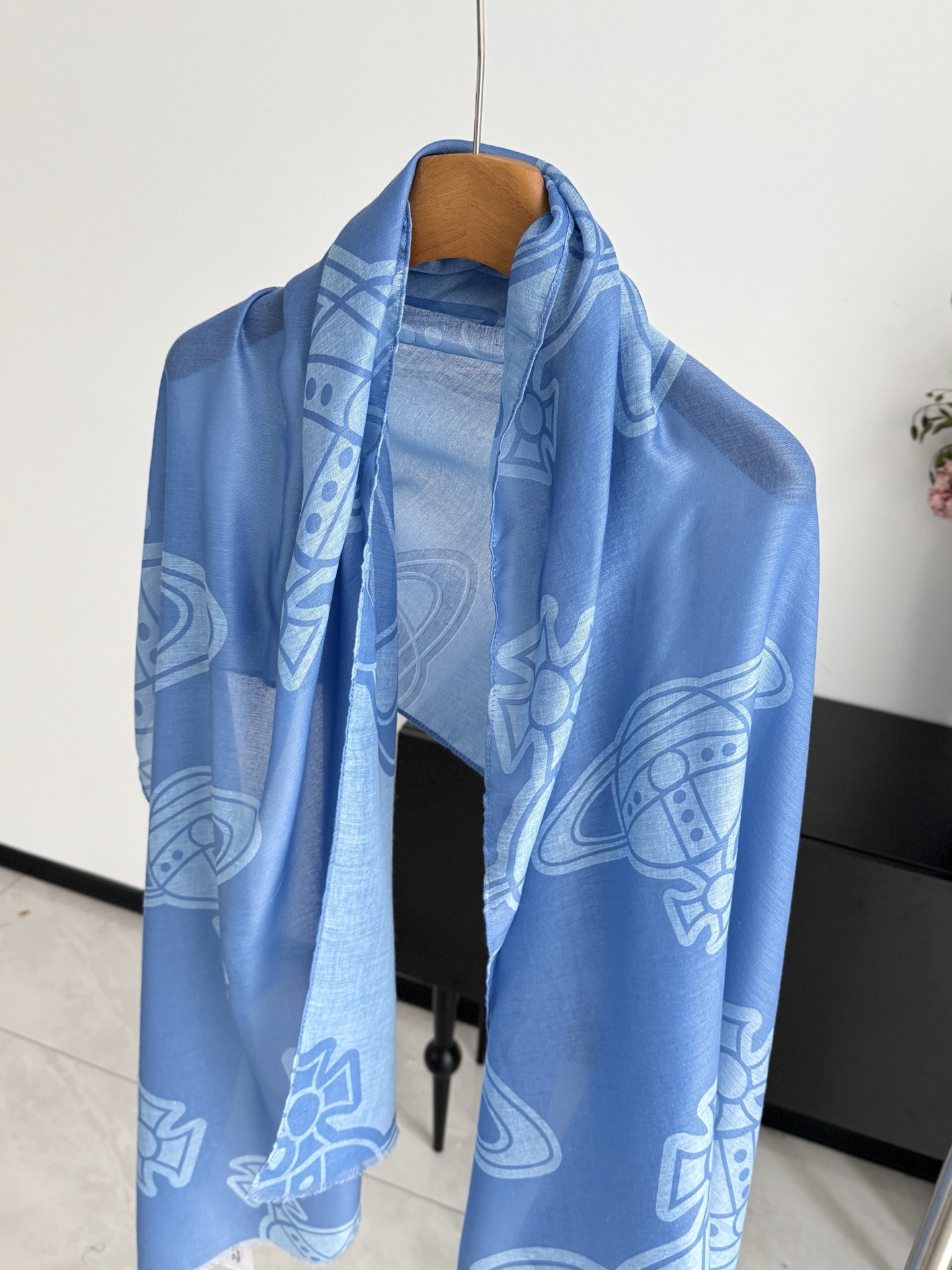 Chanel Haute Couture Silk Twill Scarf Shawl Ref.19F6A3D2 3