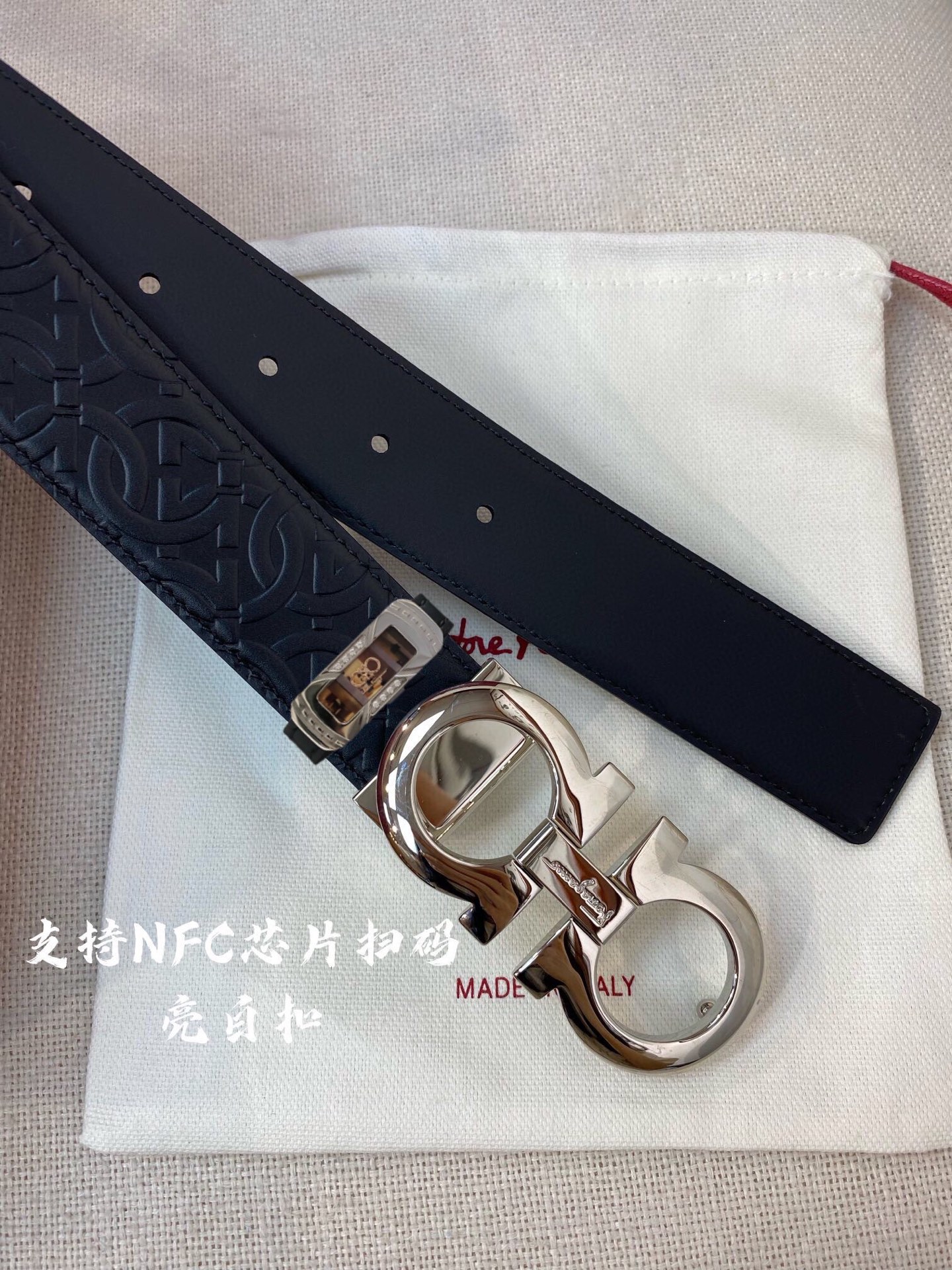 Ferragamo 菲拉格慕 NFC-F3.5cm高级定制款男士皮带 ，双面进口牛皮，自行选择搭配 真材实料 很有质感 不失风范 可自行裁剪