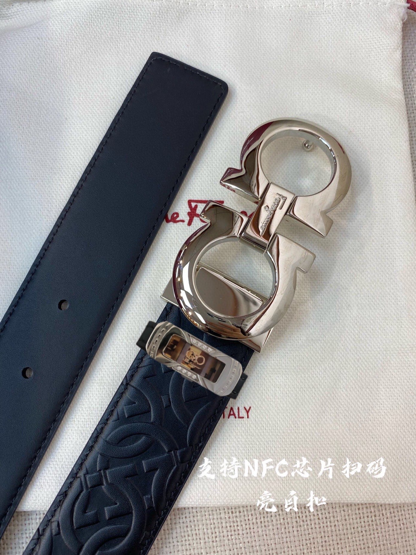 Ferragamo 菲拉格慕 NFC-F3.5cm高级定制款男士皮带 ，双面进口牛皮，自行选择搭配 真材实料 很有质感 不失风范 可自行裁剪