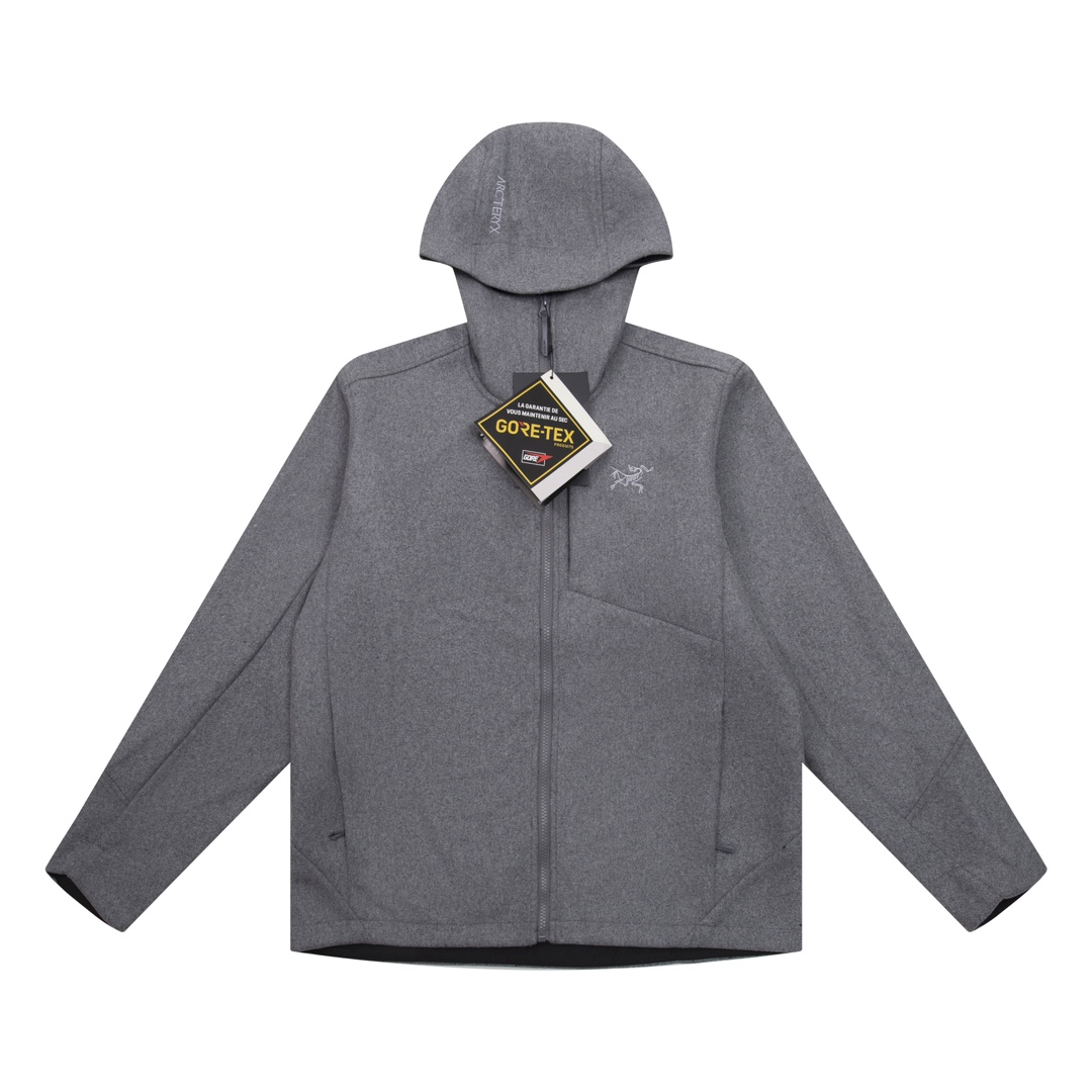 La principal recomendación es la versión superior de ARC'TERYX Sawyer Wool Hoody chaqueta de lana con logo pequeño bord…