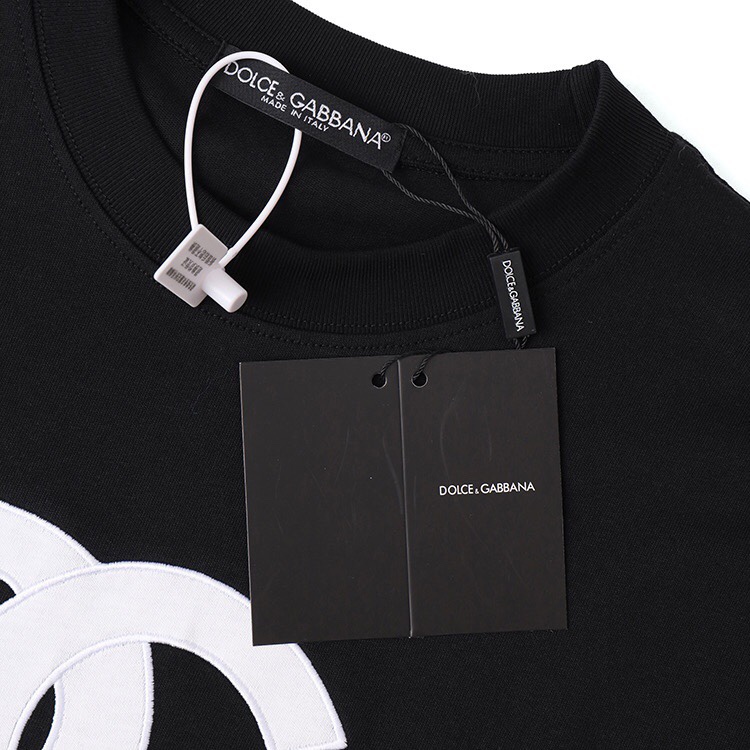 “New 25ss DG Douga Banner Fabric: 270g Cotton, Solona Screws, S-XXL Sizes” - 图片 3