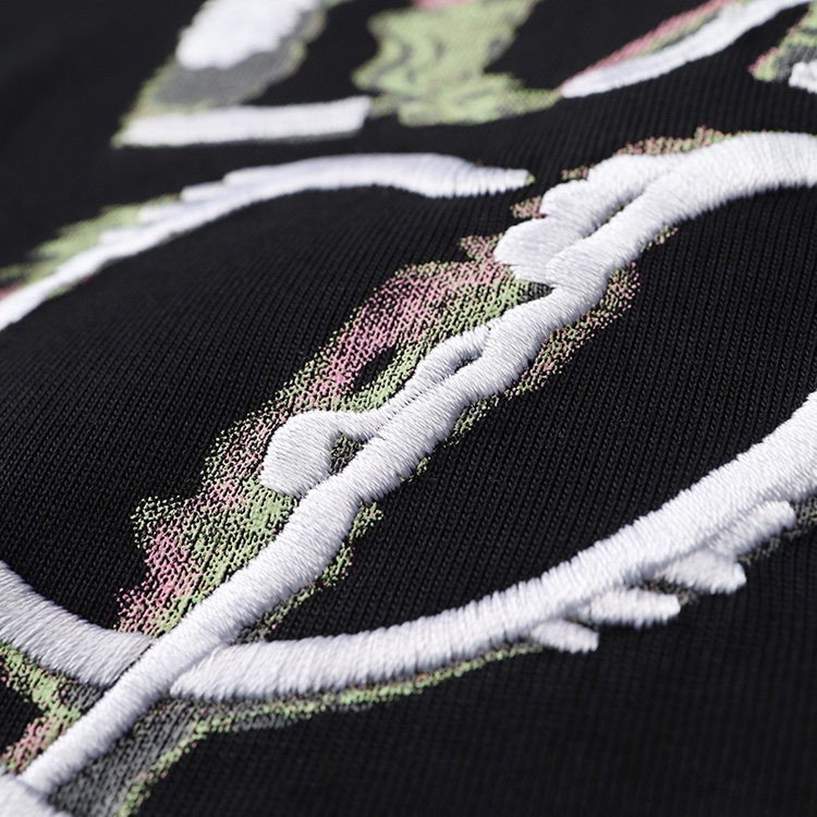 Loewe 25s Cotton Fabric Shirt: 270g, S-XXL, White/Black, Original Website, 3rd Standard - 图片 6