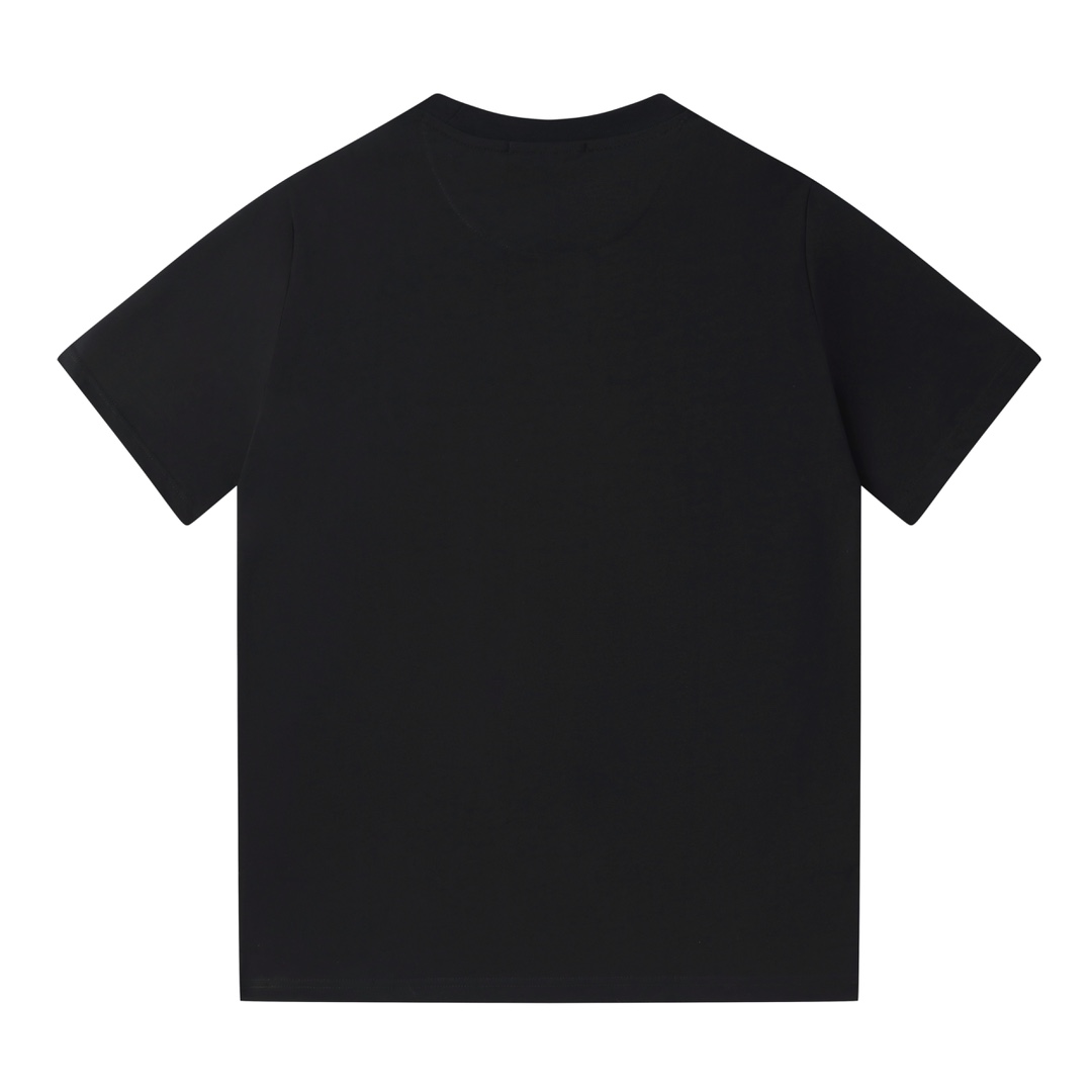 High Quality Valentino V Letter Logo T-Shirt with 270g Cotton Fabric - 图片 2