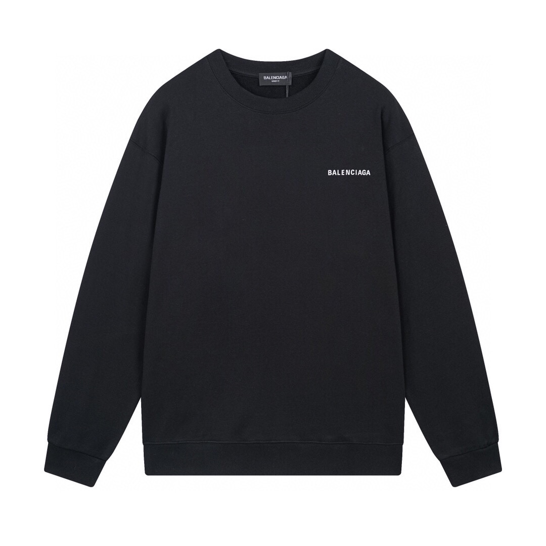 Balenciaga Flawless
 Clothing T-Shirt Black Printing Unisex Cotton Short Sleeve