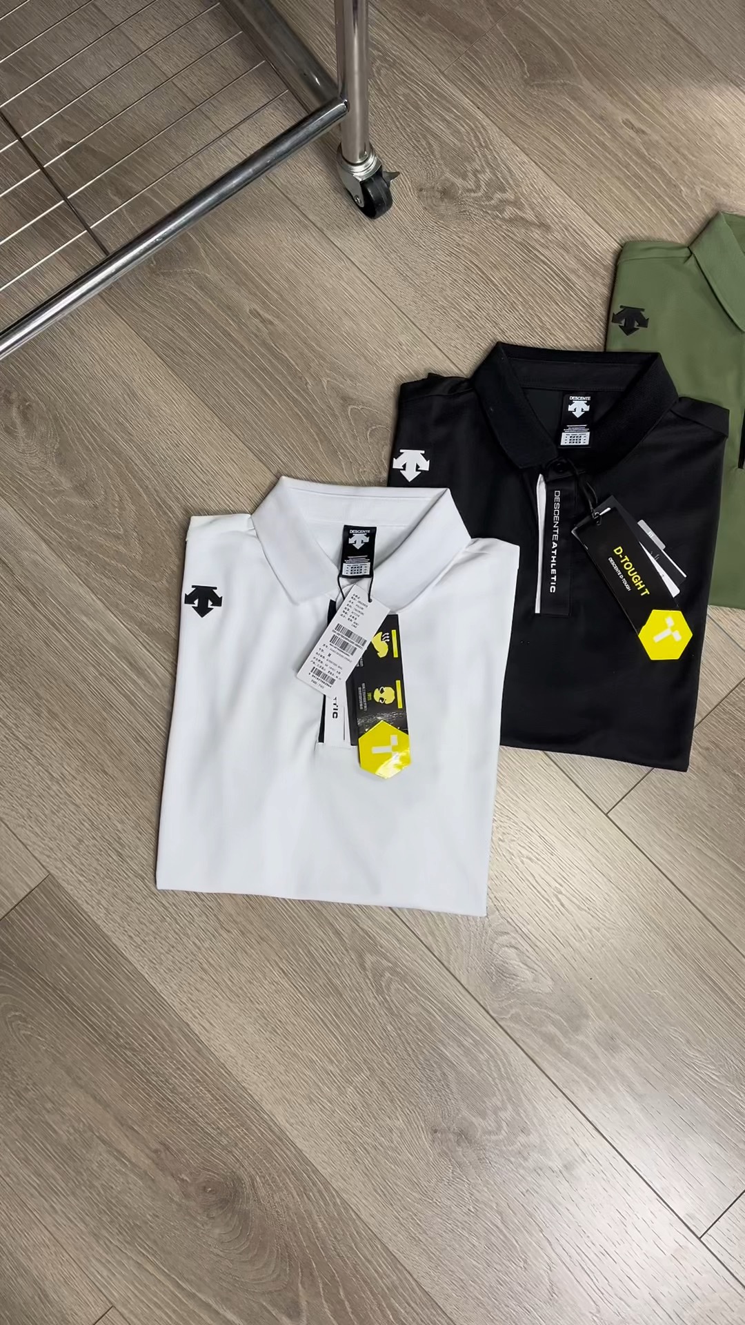 Descente Kleding Polo T-Shirt Lente/Zomercollectie Korte mouw