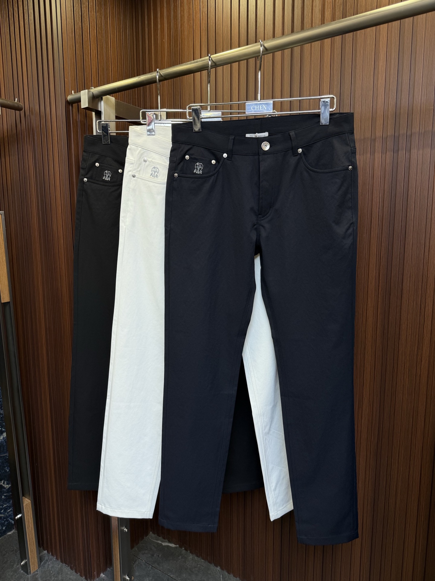 NO:622174,LP*New New·Casual pants in stock color blue white black size 48-58, loro piana,alexander wang19860909LP*New New·休闲裤现货 颜色 蓝 白 黑 码数48-58,,loro piana,alexander wang,Men's clothing