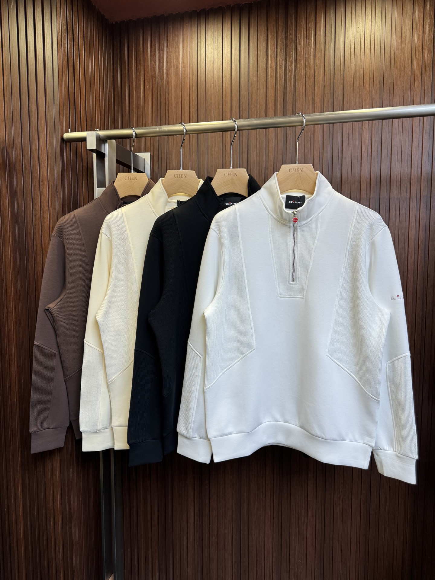NO:644857,Kiton＊2025New New·Sweatshirt New Color Black White Rice Coffee Size 48-56 (M-3XL),,hoodie,sweatshirts,alexander wang19860909Kiton＊2025New New·卫衣新款 颜色 黑 白 米 咖 码数 48-56（M-3XL）,,hoodie,sweatshirts,alexander wang,Men's clothing