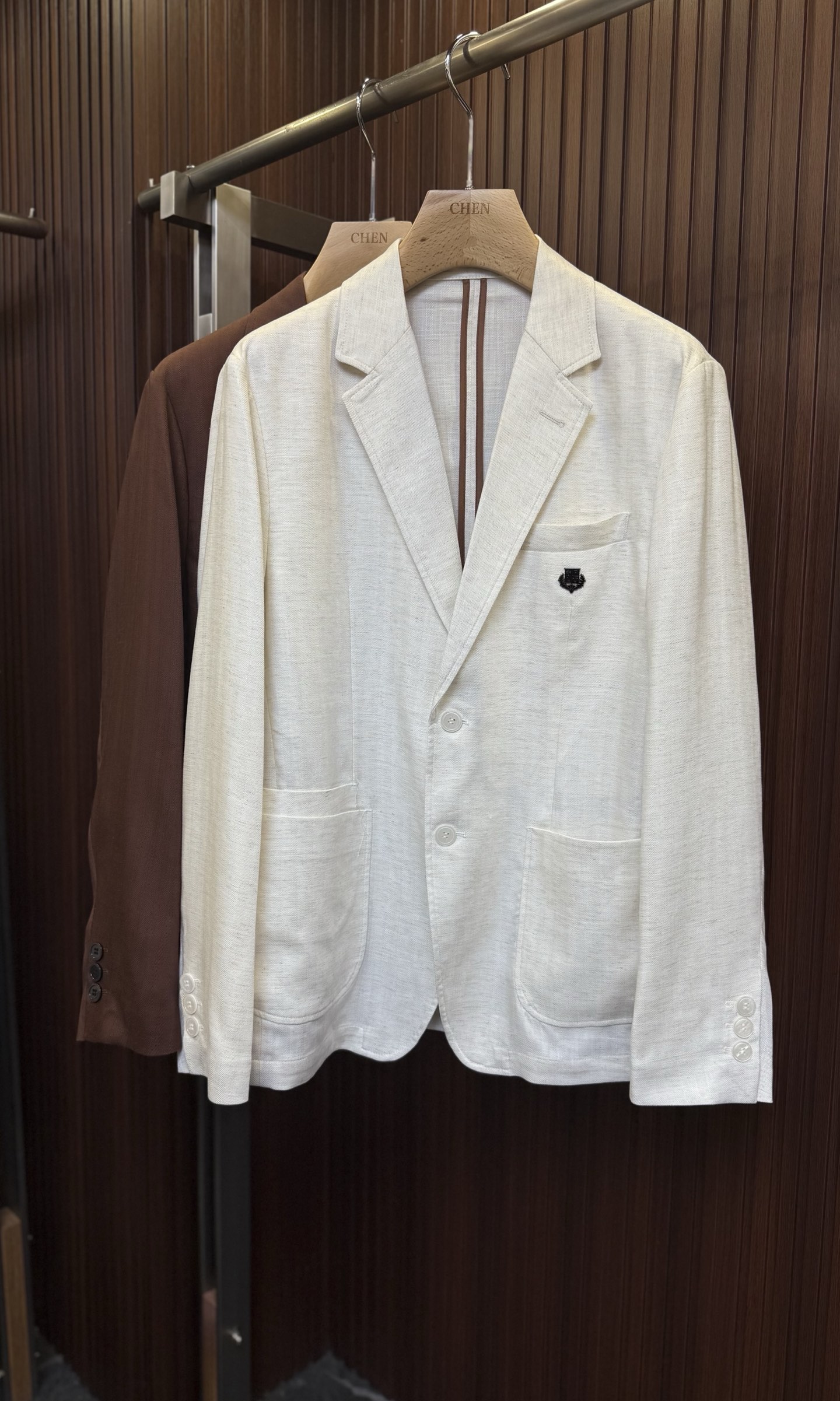 NO:756584,LP*2026New New·Line Suit Color Beige Red Size 48-56 (M-3XL),,loro piana,19860909LP*2026New New·亚麻西服 颜色 米 红 码数 48-56（M-3XL）,,loro piana,,Men's clothing