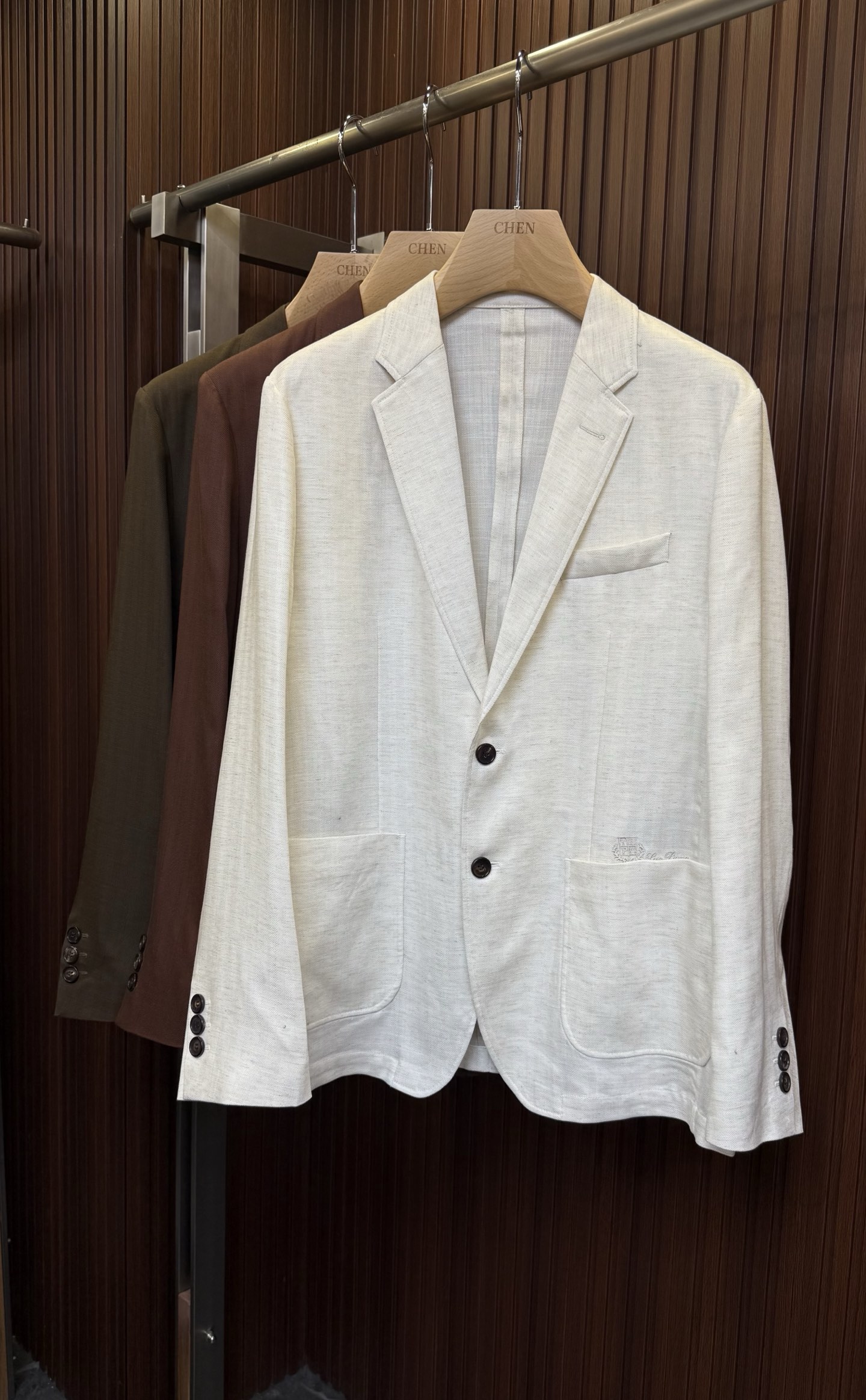 NO:756586,LP*2026New New·Line Suit Color Beige Red Coffee Size 48-56 (M-3XL),,loro piana,19860909LP*2026New New·亚麻西服 颜色 米 红 咖 码数 48-56（M-3XL）,,loro piana,,Men's clothing