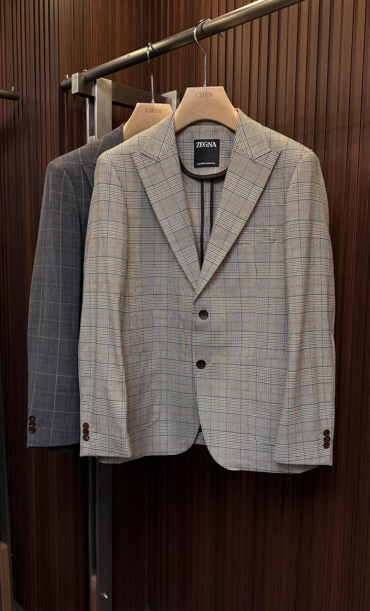 NO:756590,Zegna*2026New New·Suit New Color Khaki Gray Size 48-56 (M-3XL),,19860909Zegna*2026New New·西服新款 颜色 卡其 灰 码数 48-56（M-3XL）,,,Men's clothing