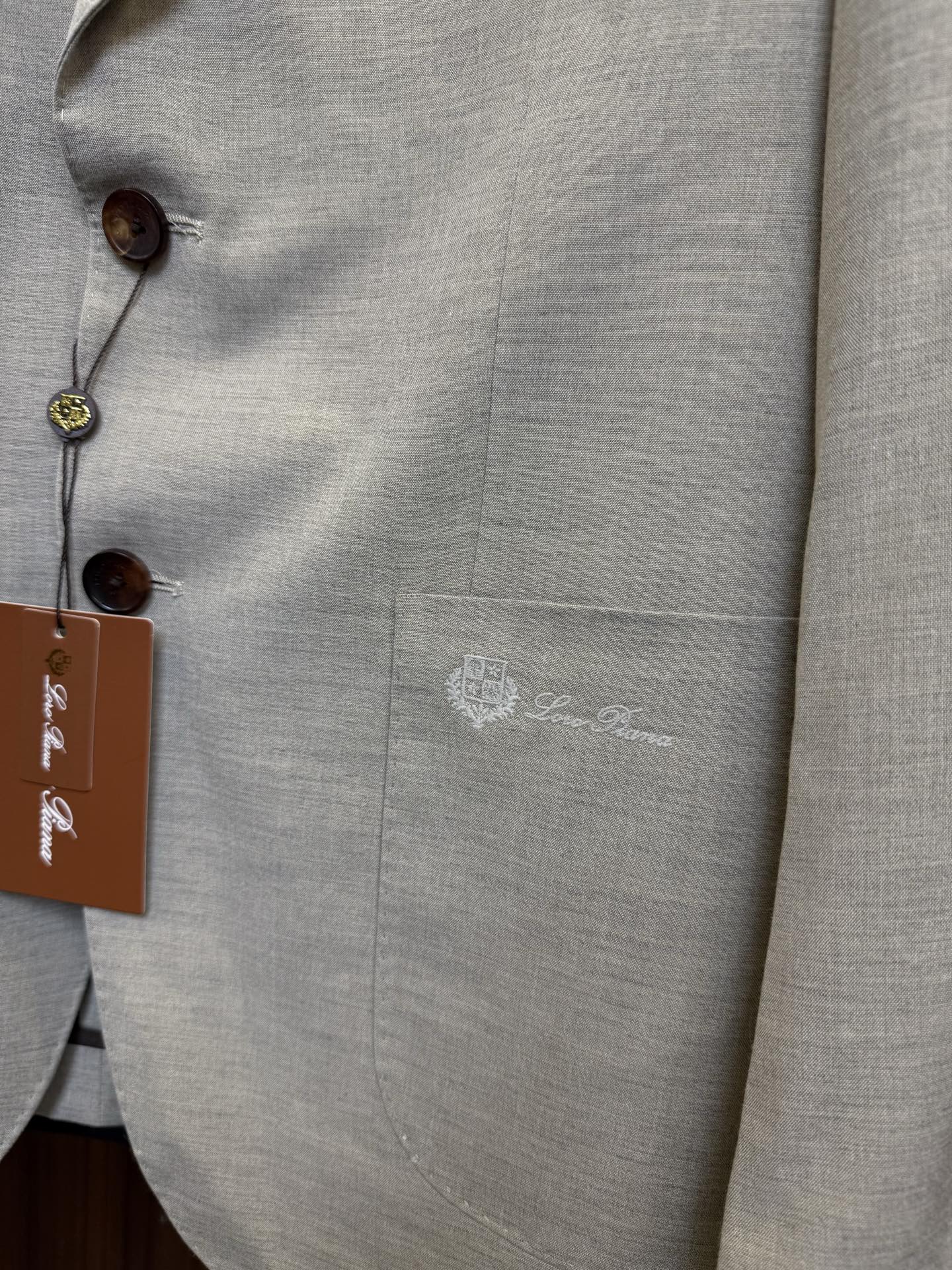 Loro Piana西服Loro Piana*2026New New·麻料西装新款颜色 杏 蓝 咖码数 