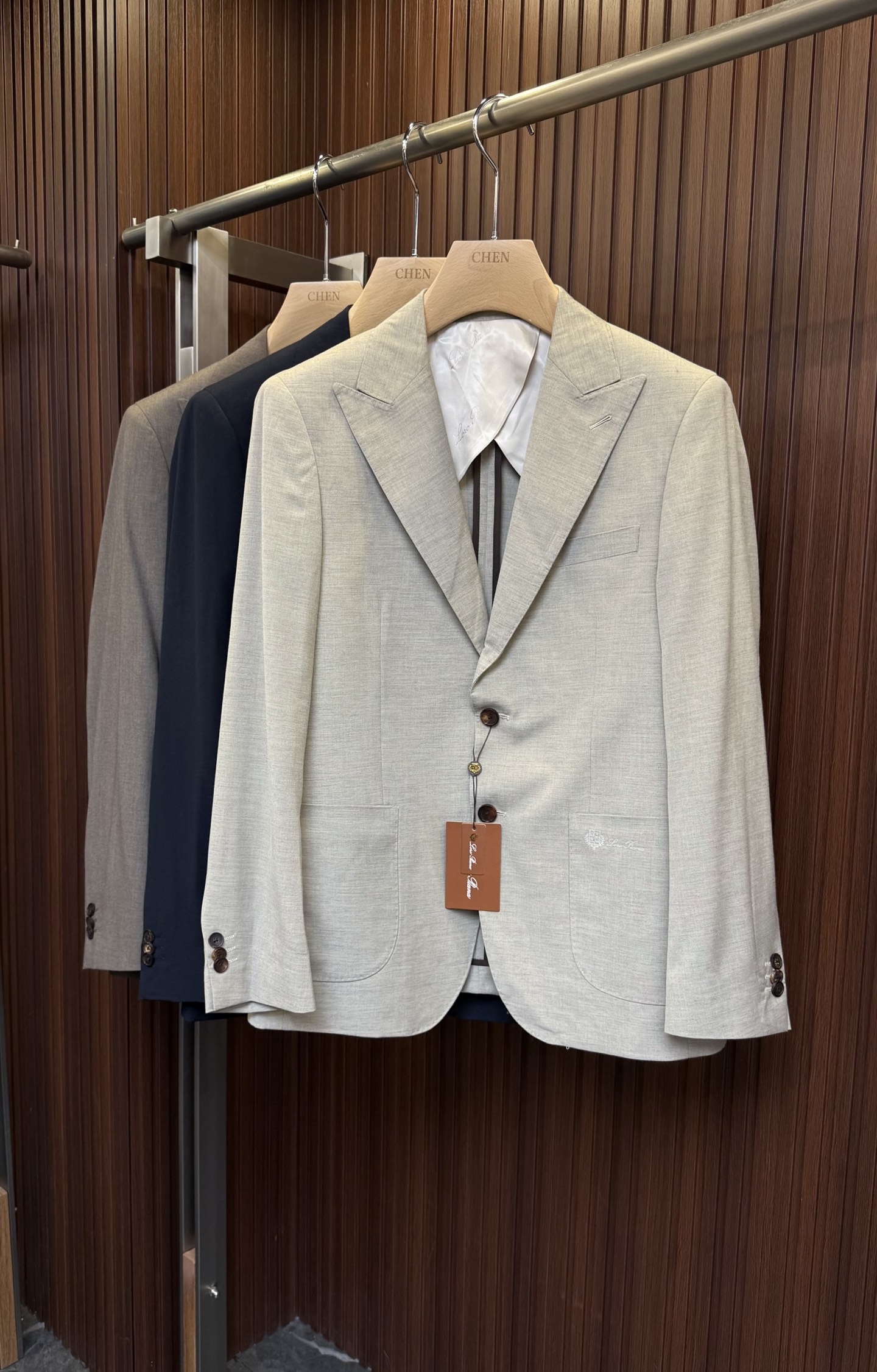 Loro Piana西服Loro Piana*2026New New·麻料西装新款颜色 杏 蓝 咖码数 