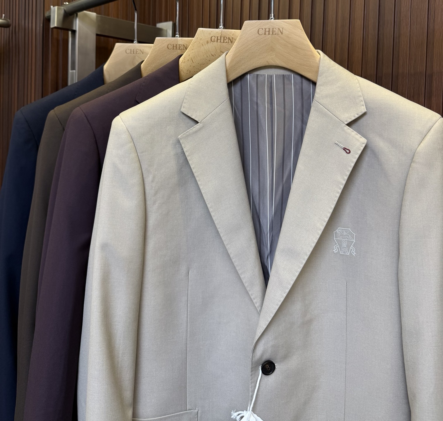 BC西服BC*2026New New·麻料西装新款颜色 杏 紫 蓝 咖码数 48-56（M-3XL）