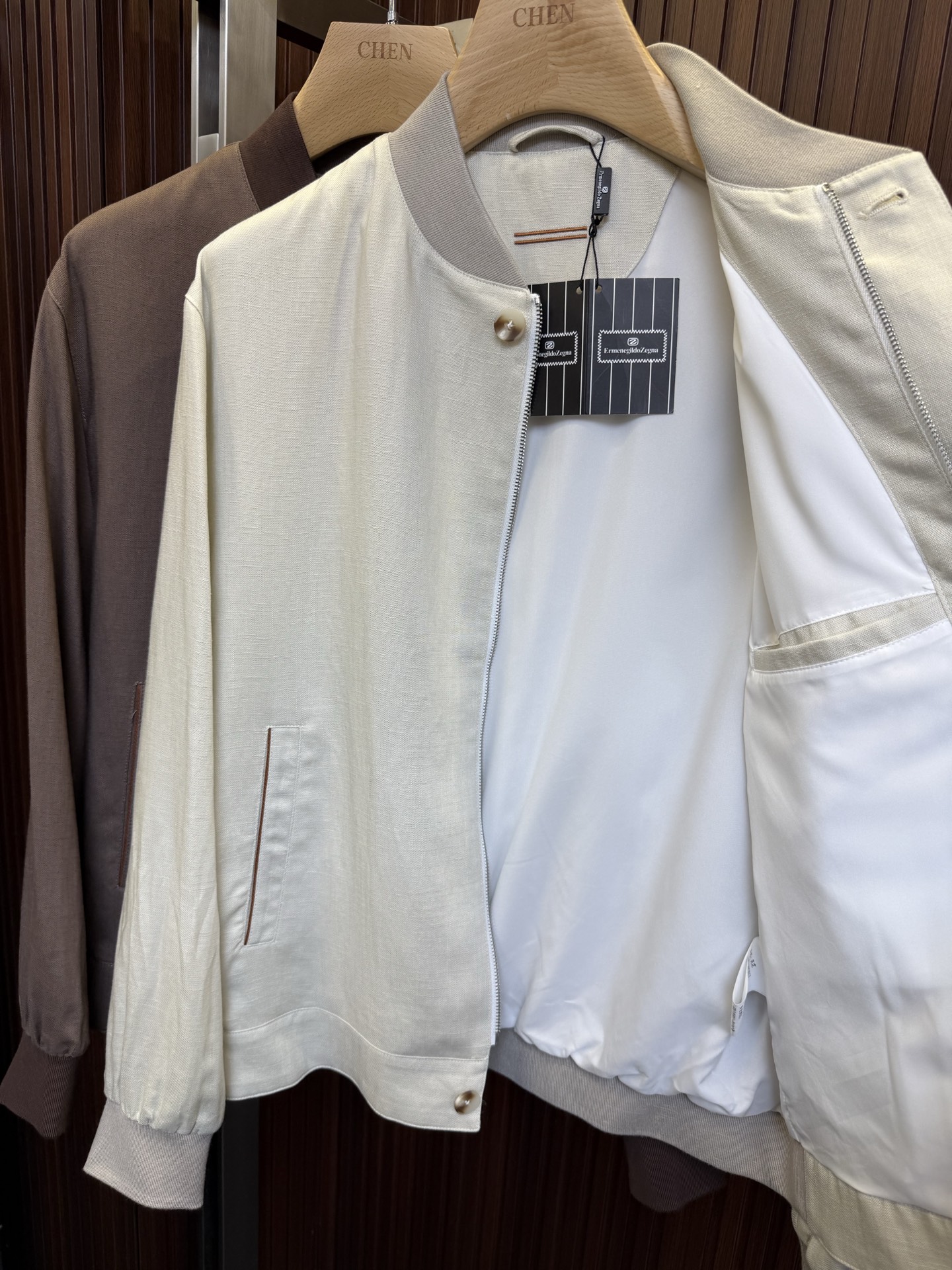 ZJ011Zegna*2026New New·新款外套颜色 杏 咖码数 48-56（M-3XL）