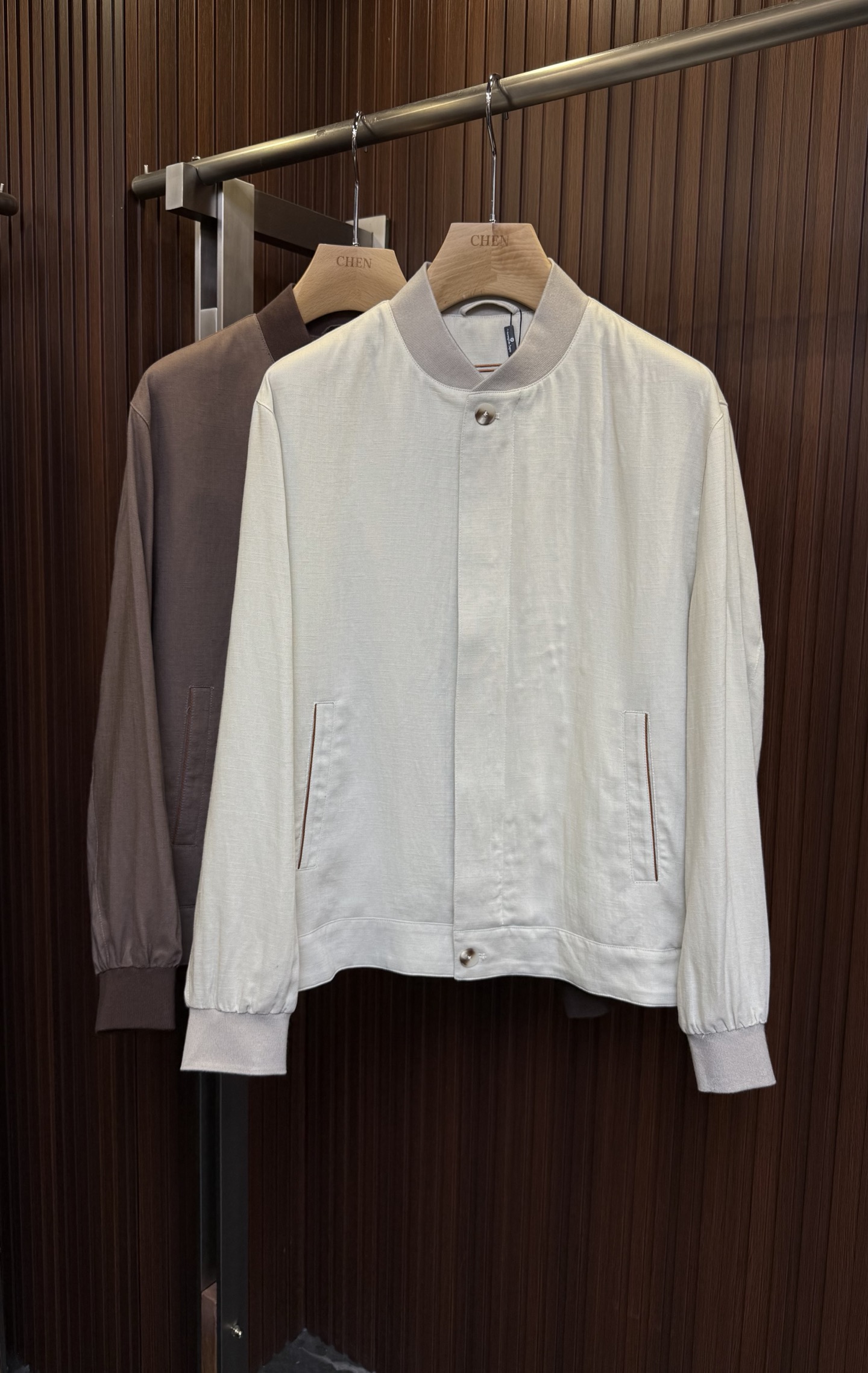 ZJ011Zegna*2026New New·新款外套颜色 杏 咖码数 48-56（M-3XL）
