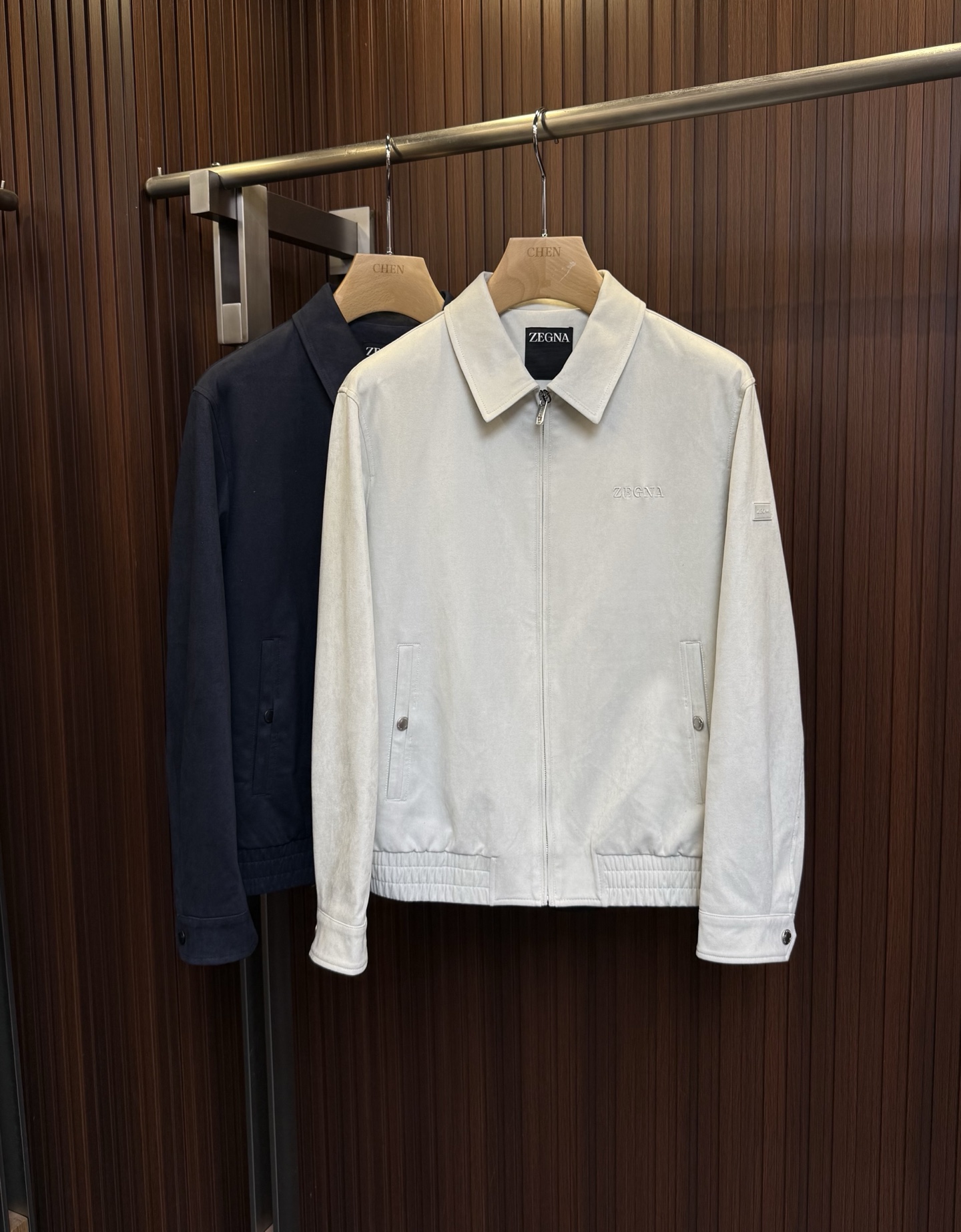 Zegna *2026New New·夹克 款号  颜色 米 蓝 码数 48-56