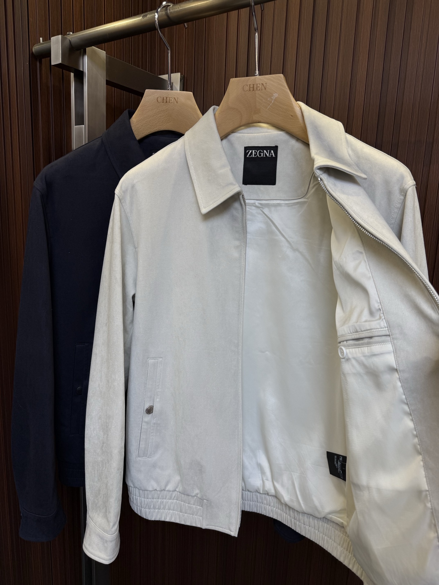 Zegna *2026New New·夹克 款号  颜色 米 蓝 码数 48-56