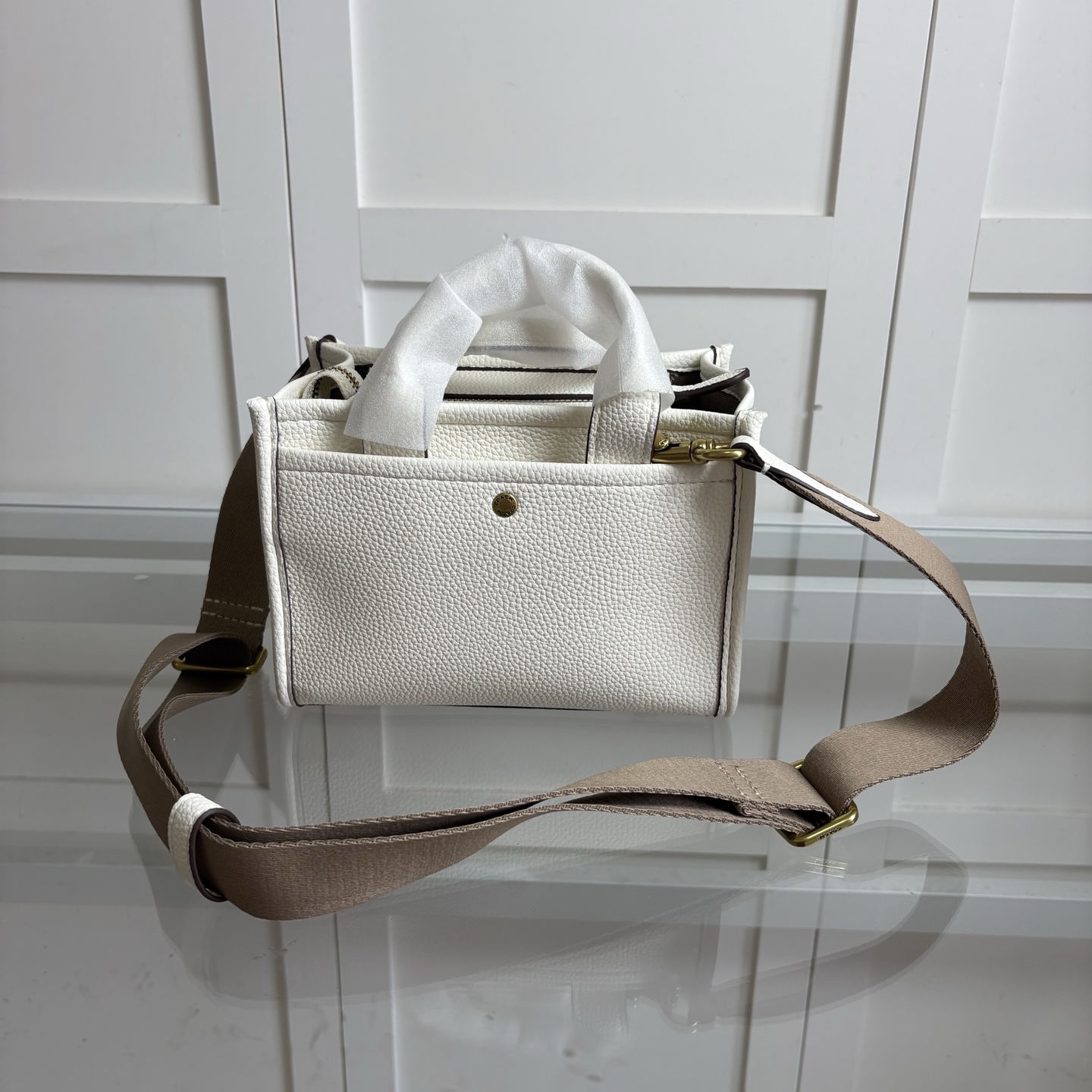 COACH 蔻驰 CARGO 20号トートバッグ 手提げ・斜め掛け ブラック