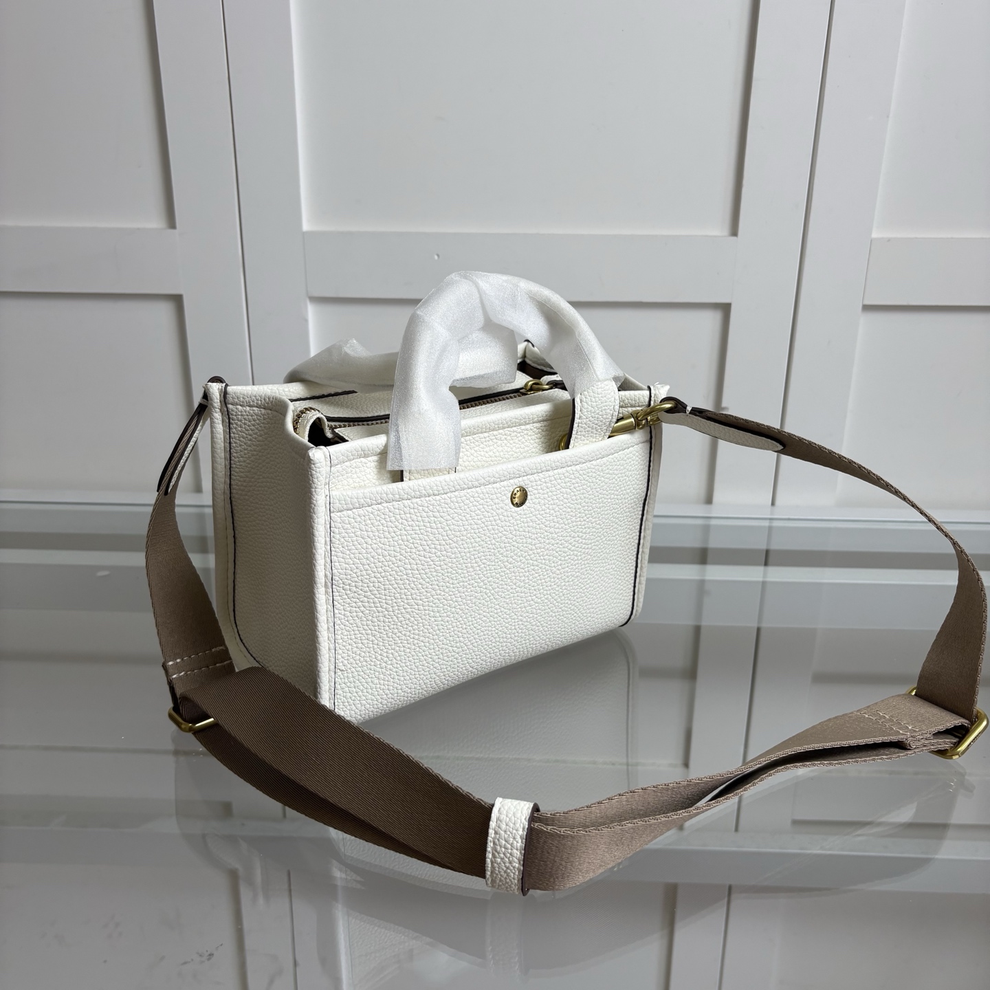 COACH 蔻驰 CARGO 20号トートバッグ 手提げ・斜め掛け ブラック