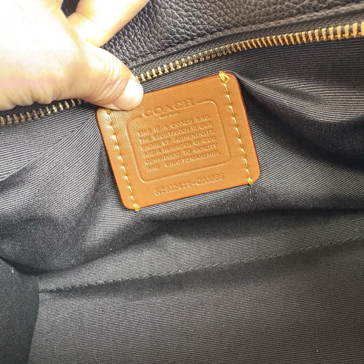 COACH 蔻驰 レディース CARGO 20号 トートバッグ ブラック