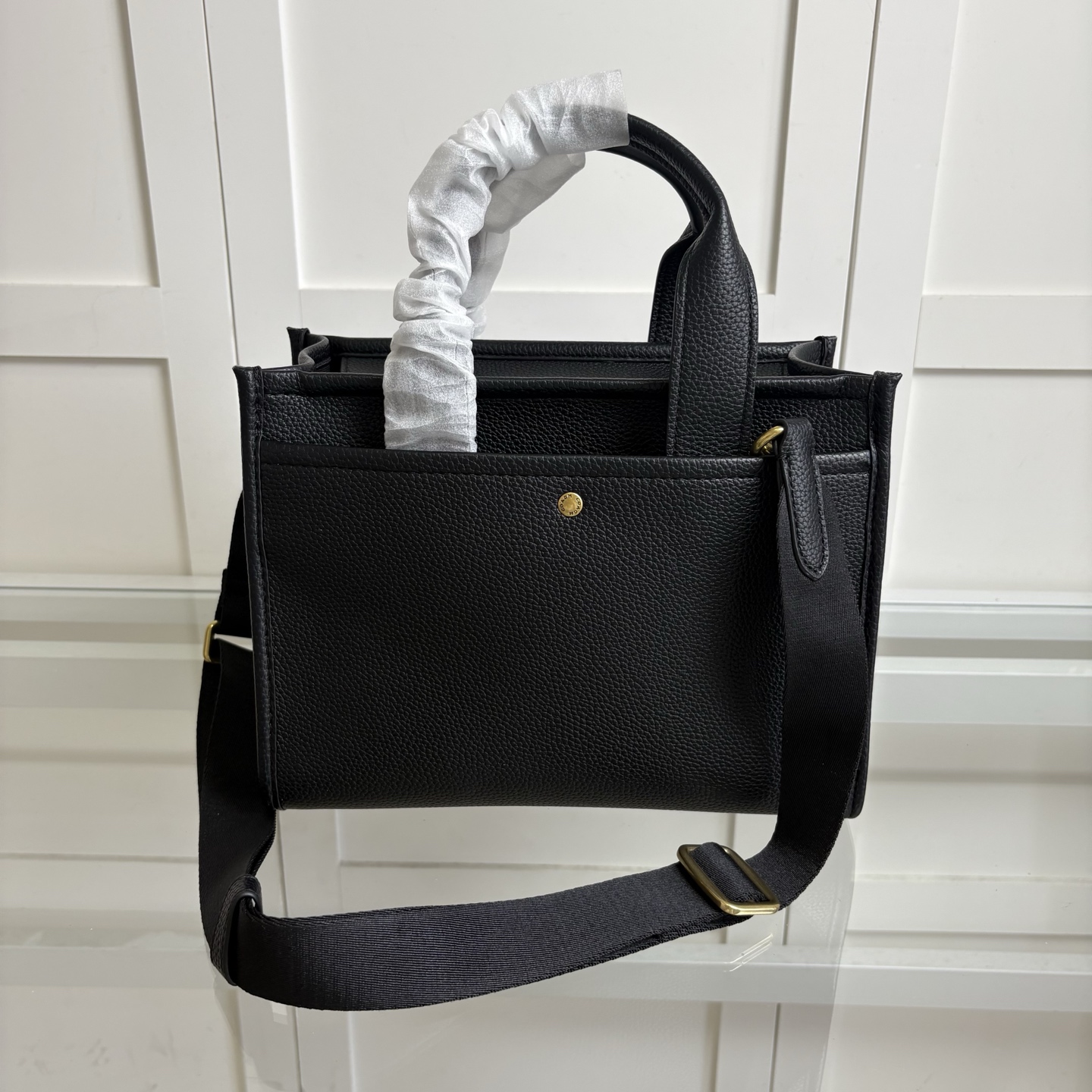 COACH 蔻驰 レディース CARGO 20号 トートバッグ ブラック