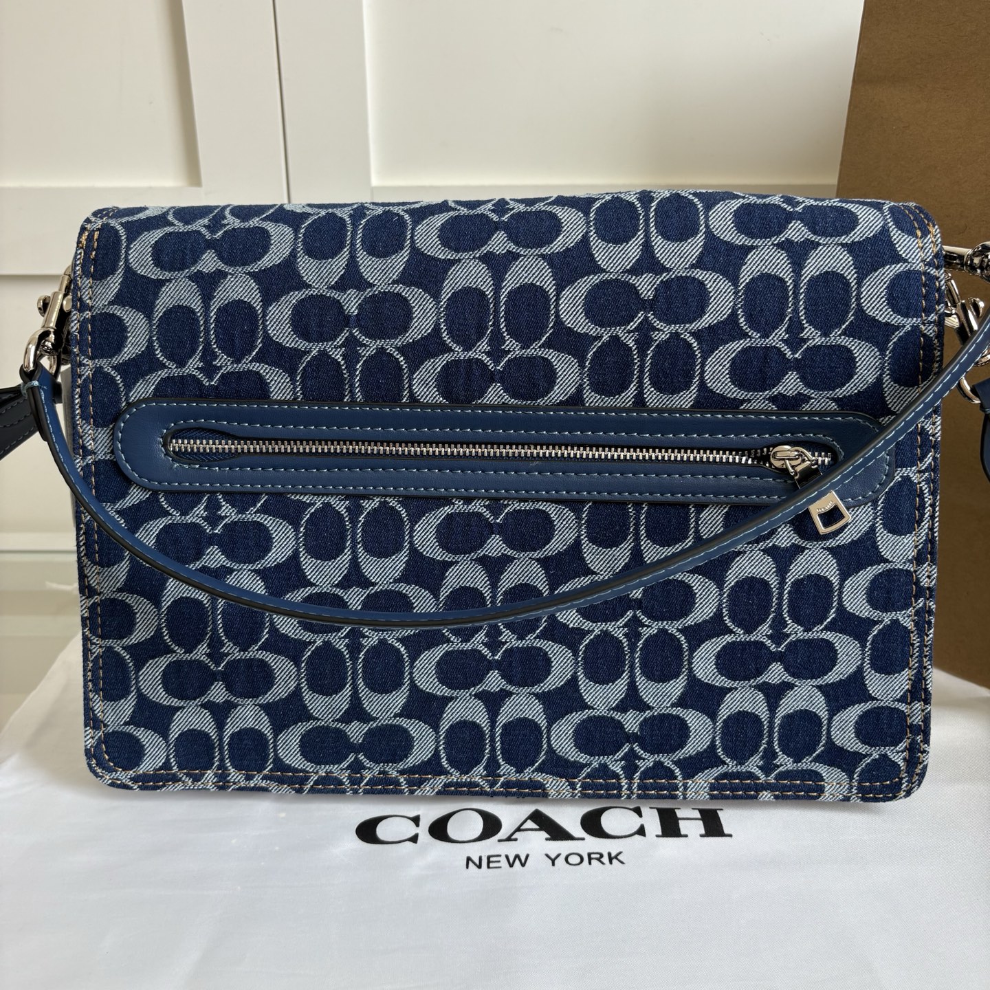 COACH 蔻驰 レディース チェーン タビー 30 ショルダーバッグ 老花