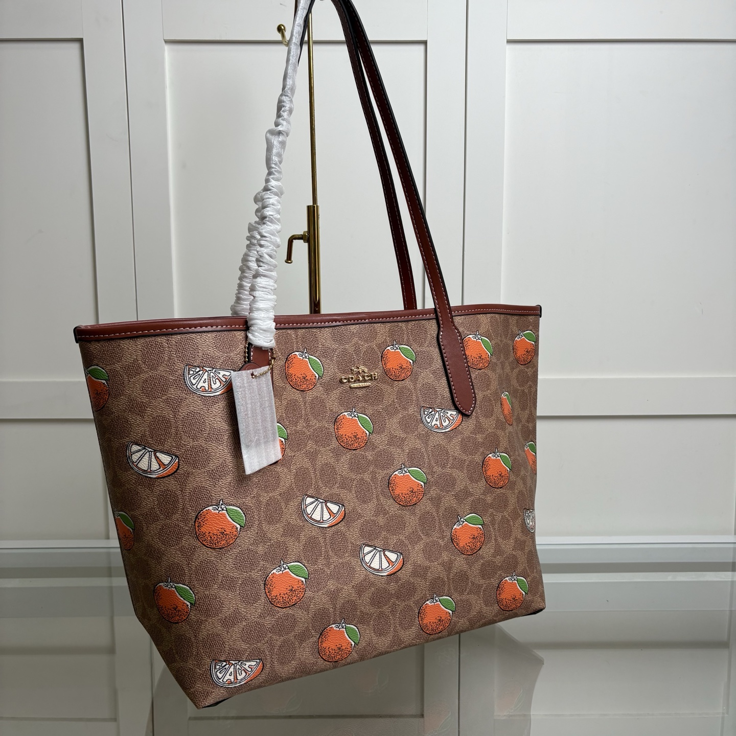 COACH托特包市区33大容量手提包