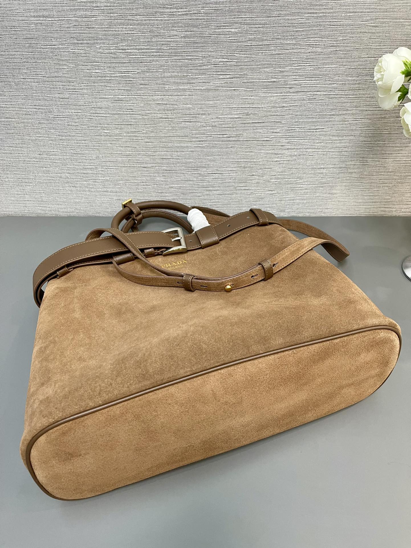 新作大サイズ磨砂皮ショッピングバッグ - DoubleBagシリーズ