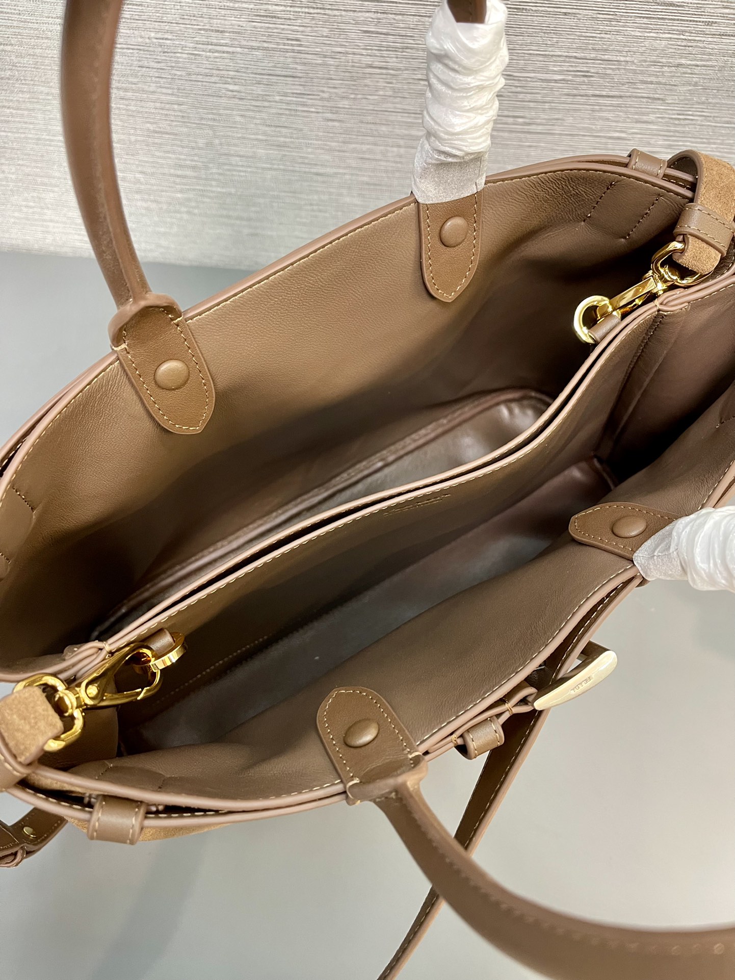 新作大サイズ磨砂皮ショッピングバッグ - DoubleBagシリーズ