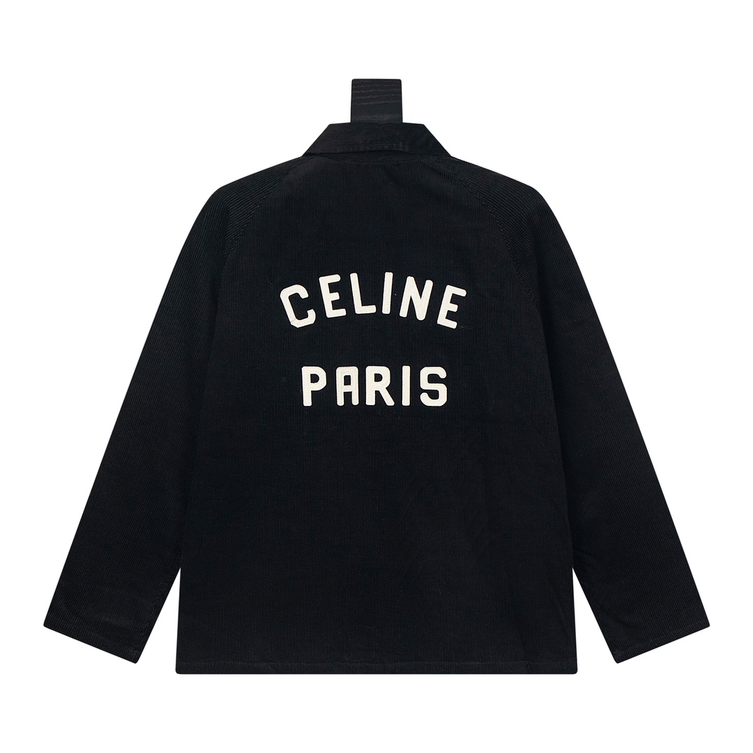 XGS Celine Cedar Zipper Jacket: Premium Cotton, Wool, and Copper Details - 图片 2