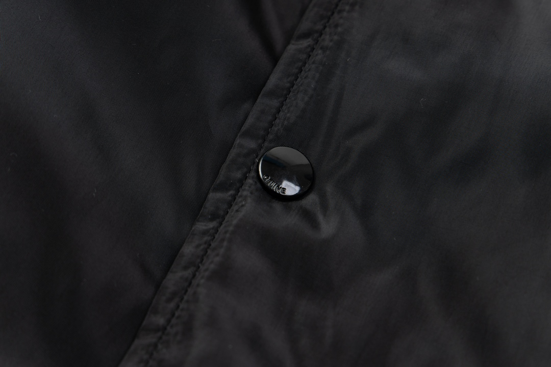 XGSCeline 23FW Hooded Baseball Jacket with Custom Embroidery, 100% Cotton Liners. - 图片 5