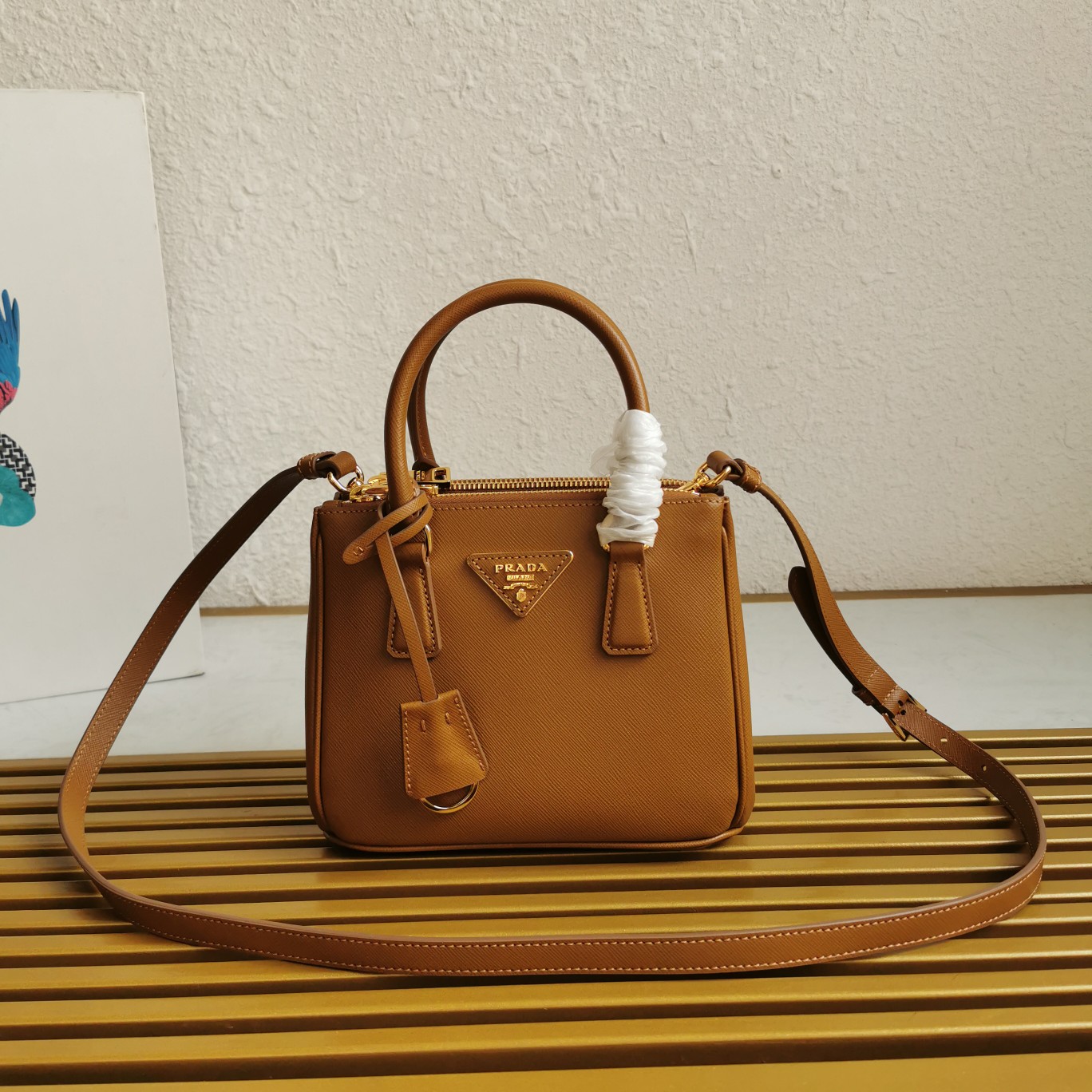 Prada Galleria Bags Handbags Saffiano Leather Mini