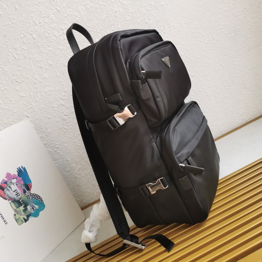 Prada 2VZ101 Multifunctional Backpack - Tech-Inspired Nylon, Multiple Pockets 3 a1743693862638 6241