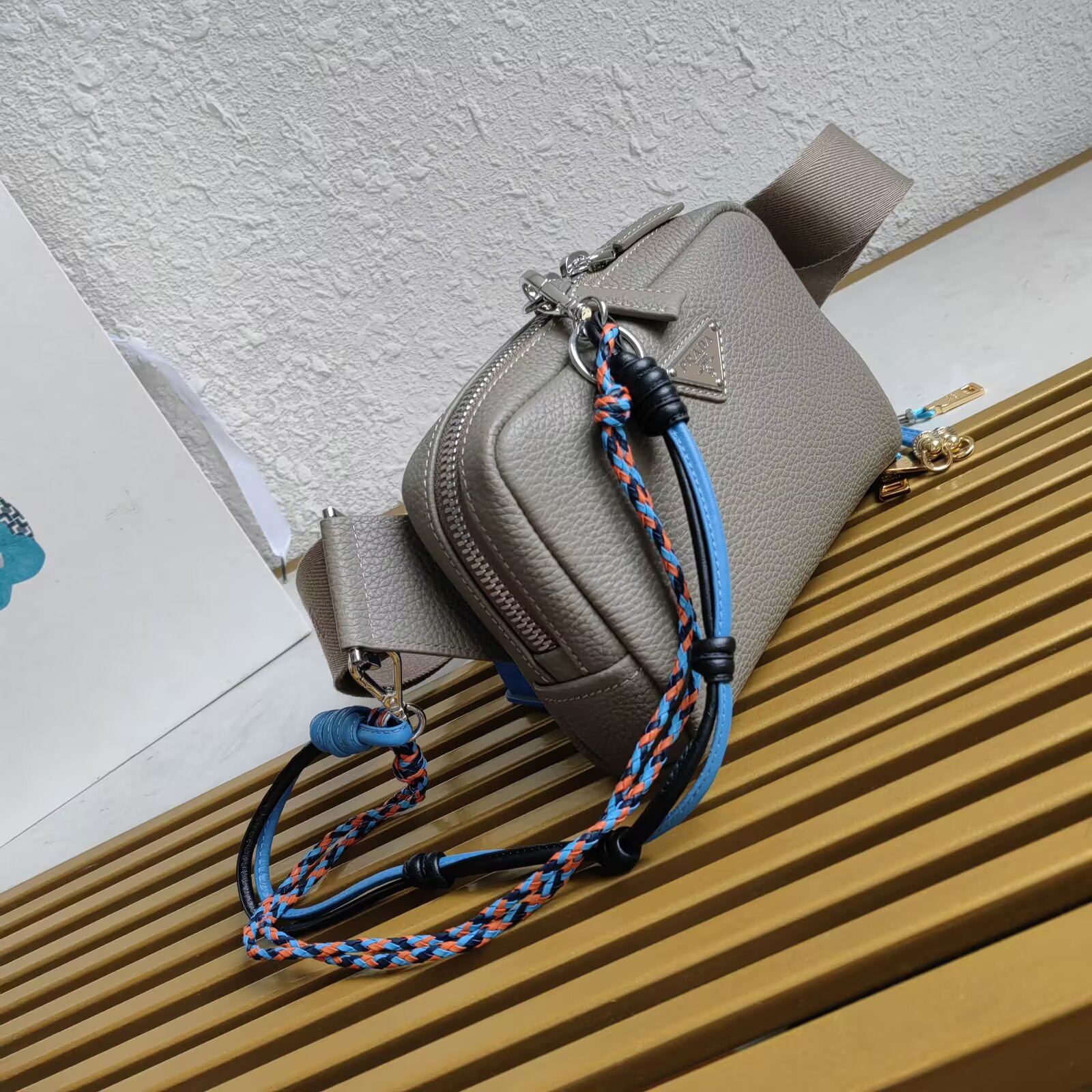 Prada 2VH184 Small Leather Crossbody Bag with Adjustable Strap 3 a1744005260457 6203