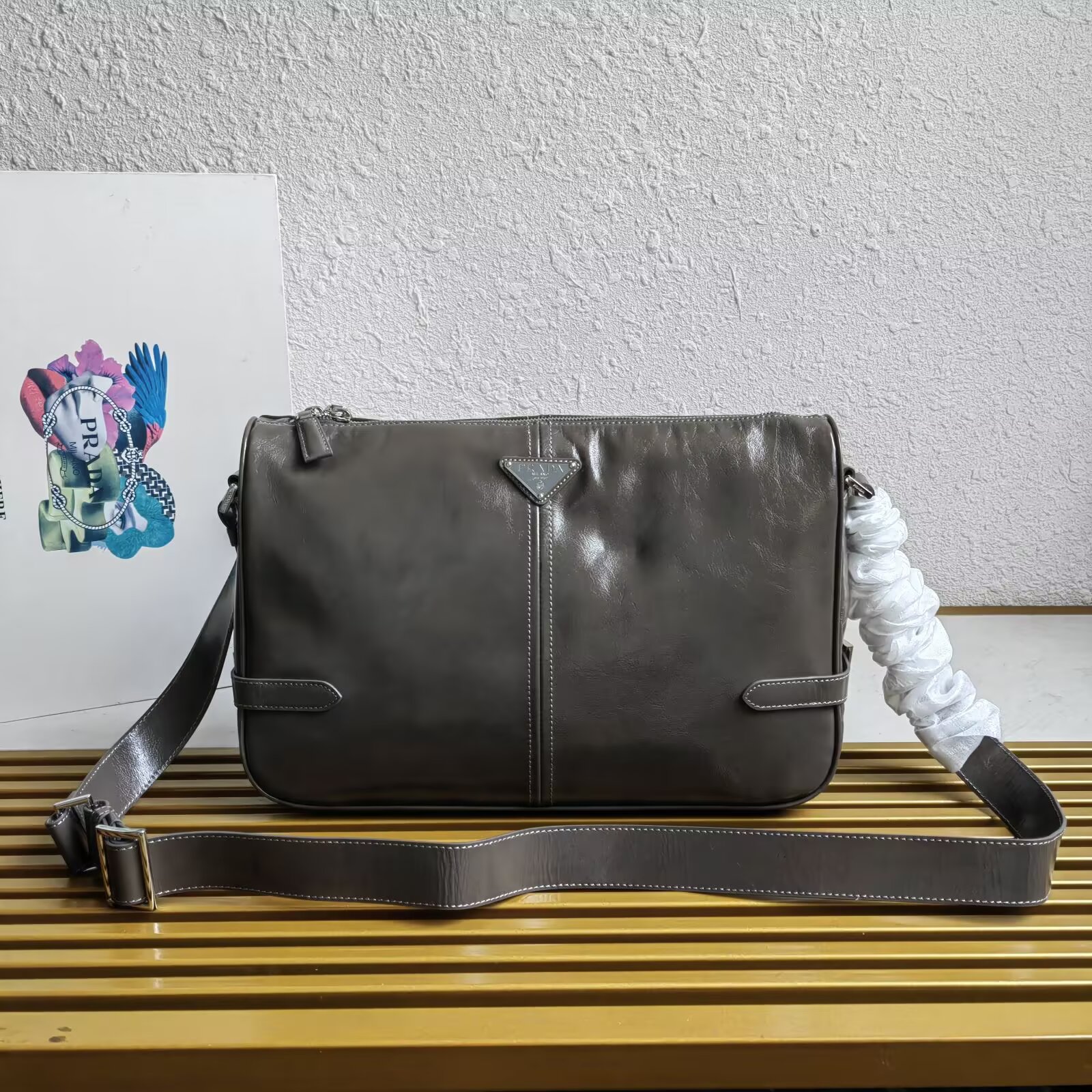 Prada 2VH187 Oil Wax Leather Messenger Bag with Adjustable Strap 2 a1744089221784 2172