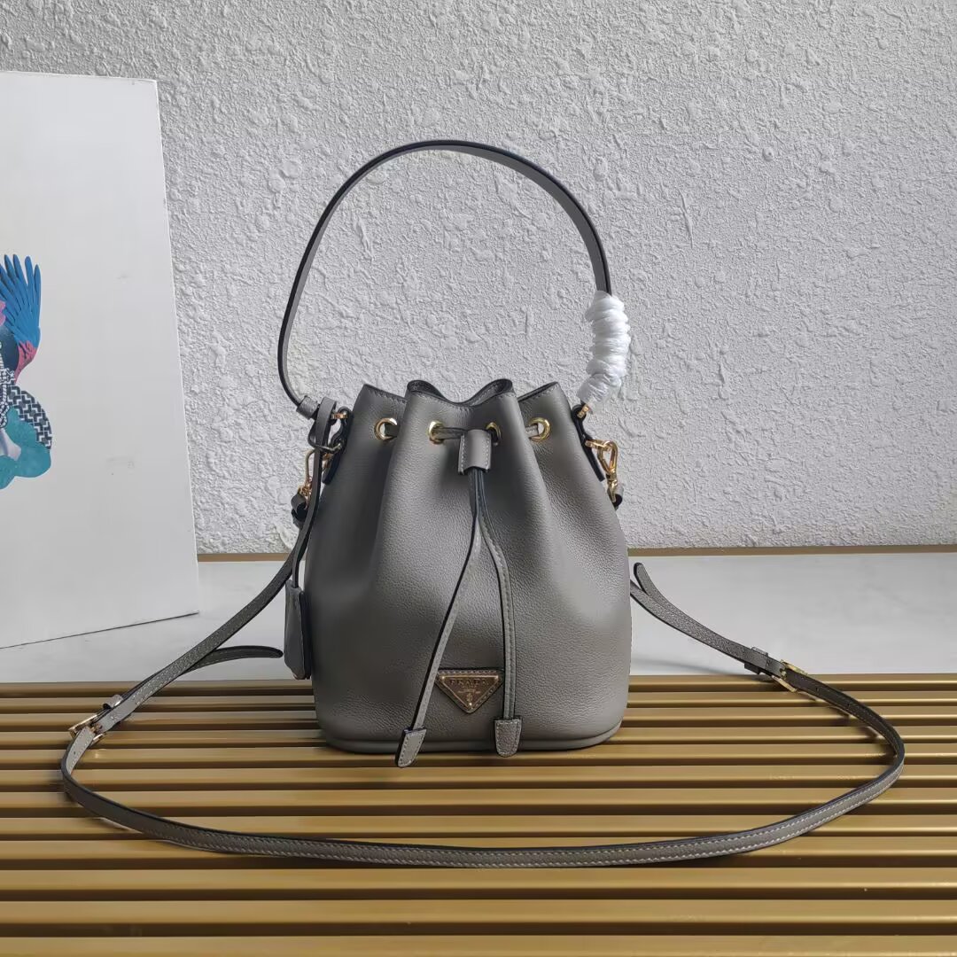 Prada Mini Bucket Bag with Adjustable Leather Strap - Stylish & Versatile 1 a1744351744633 7861