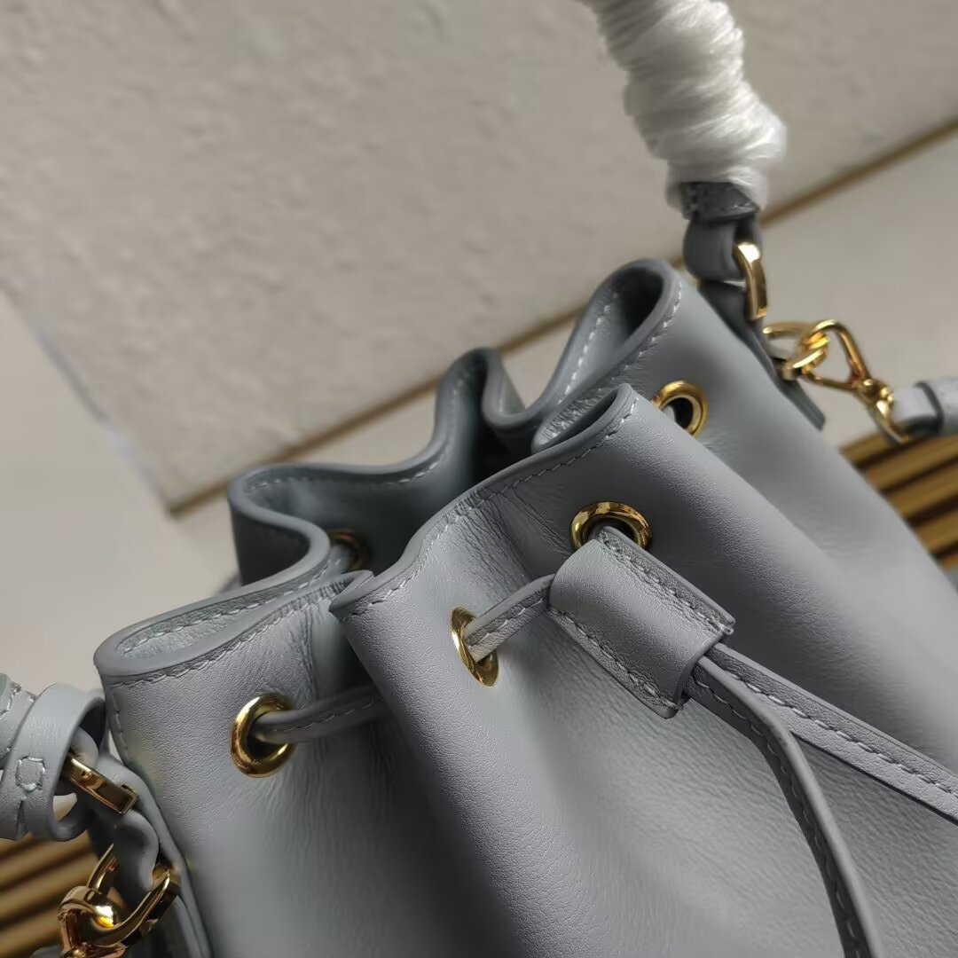 Prada Mini Bucket Bag Leather Handbag with Adjustable Shoulder Strap 6 a1744351826612 2101