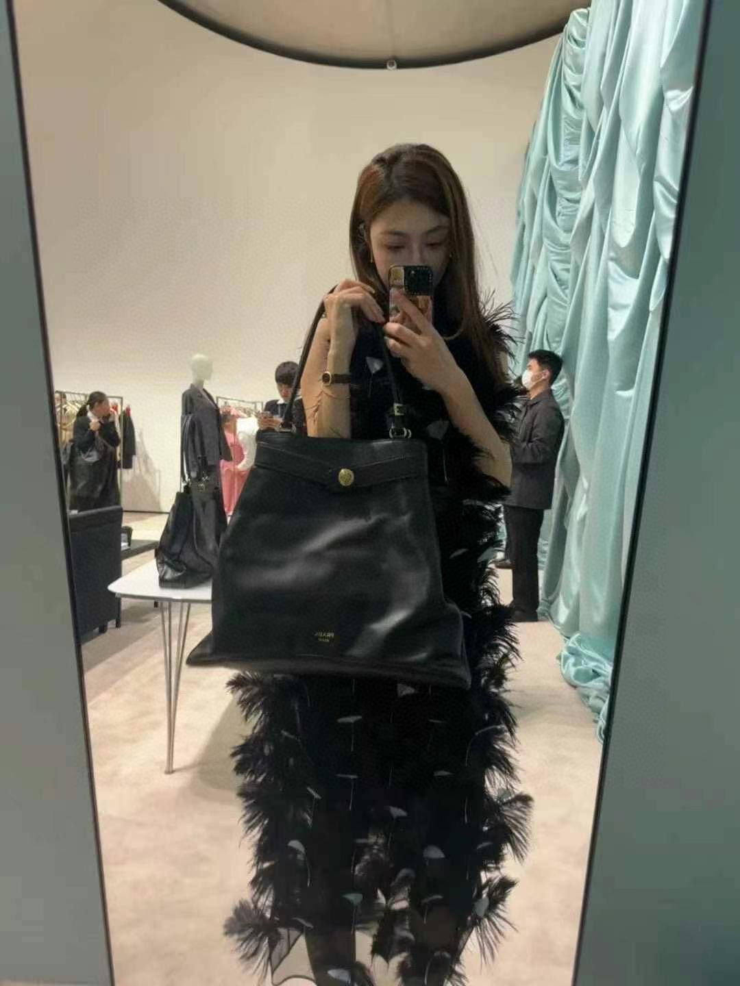 Prada Carey Medium Leather Handbag - 1BG567, Elegant Design Details 5 a1744700423083 2304