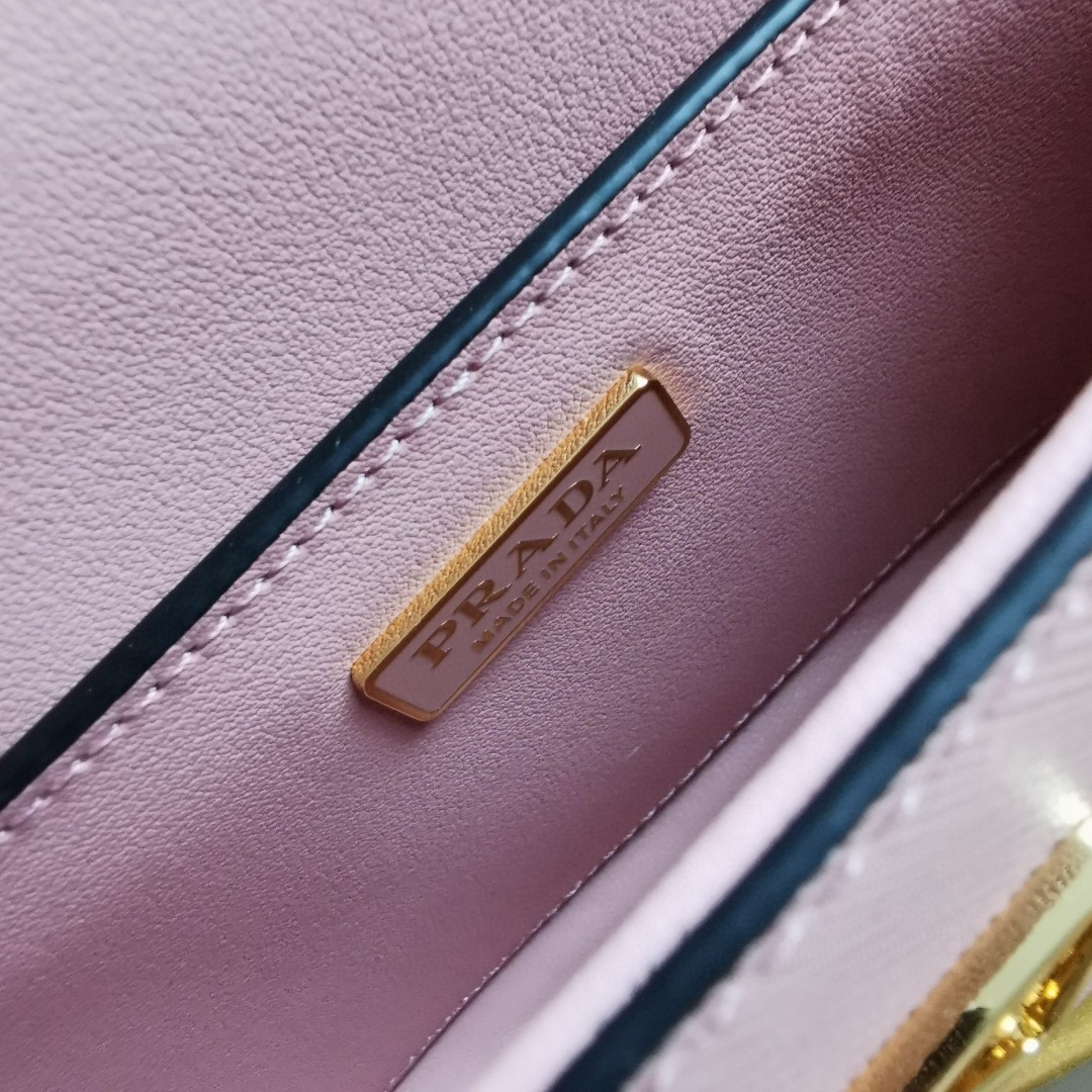 Prada Saffiano Leather Flap Shoulder Bag with Chain - Elegant & Versatile 9 a1744780818061 0715