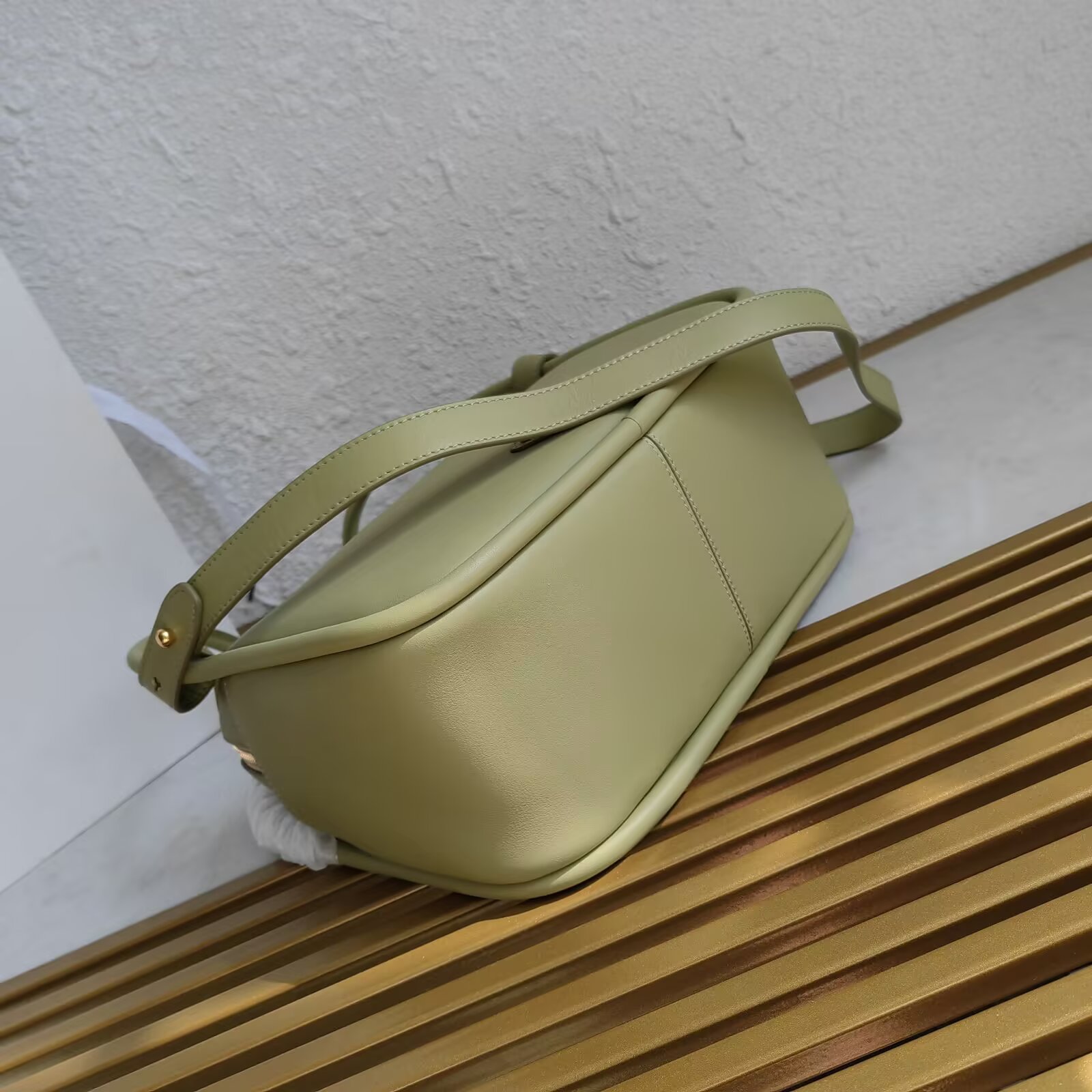 Prada Bowling Bag in Soft Grain Leather with Detachable Shoulder Strap 4 a1744783626728 5611
