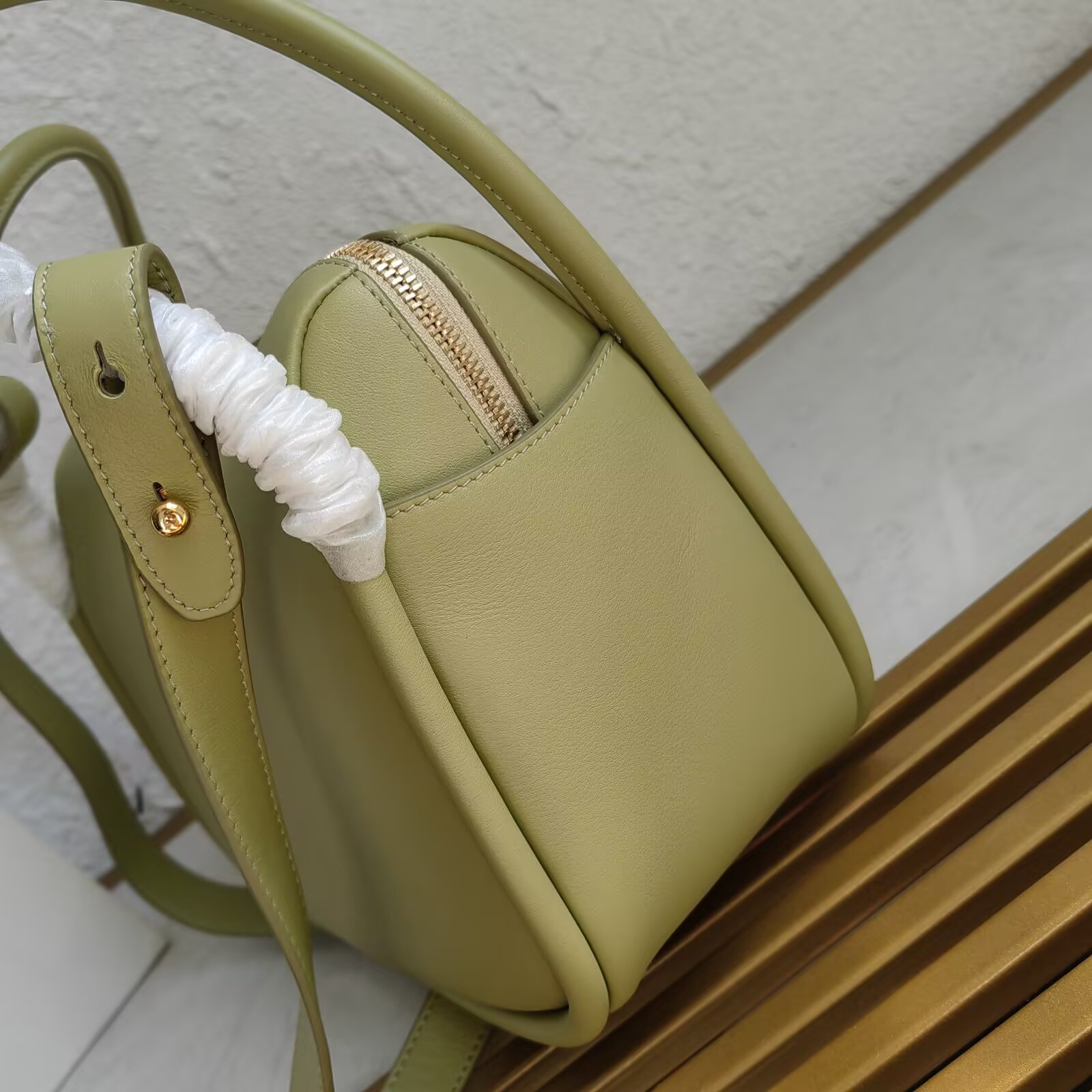 Prada Bowling Bag in Soft Grain Leather with Detachable Shoulder Strap 8 a1744783633173 1621