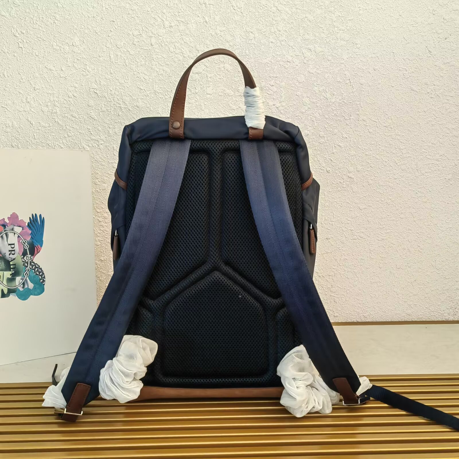 Prada Parachute Backpack 2VZ135 - Sporty, Lightweight, Unisex Design 4 a1744878487288 0851