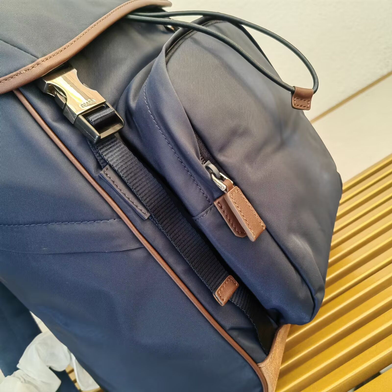 Prada Parachute Backpack 2VZ135 - Sporty, Lightweight, Unisex Design 8 a1744878505886 4866