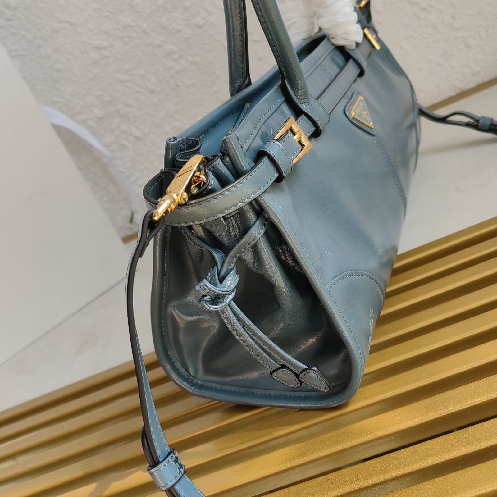 Prada 1BA426 Small Leather Handbag with Detachable Shoulder Strap 5 a1744953777554 4485