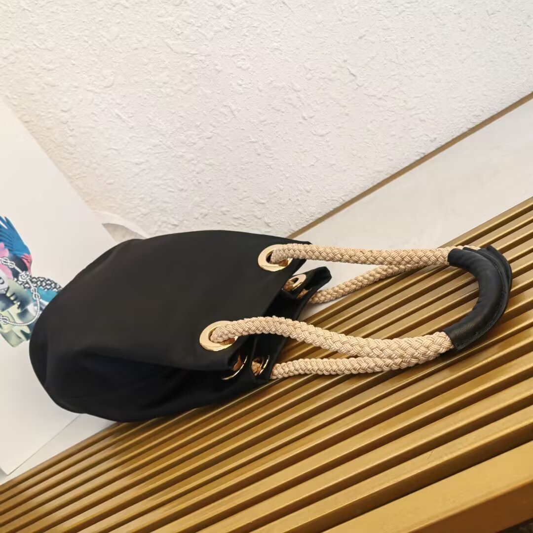 Prada Re-Nylon Bucket Bag with Rope Handle - Model 1BE082 7 a1745211529560 8857