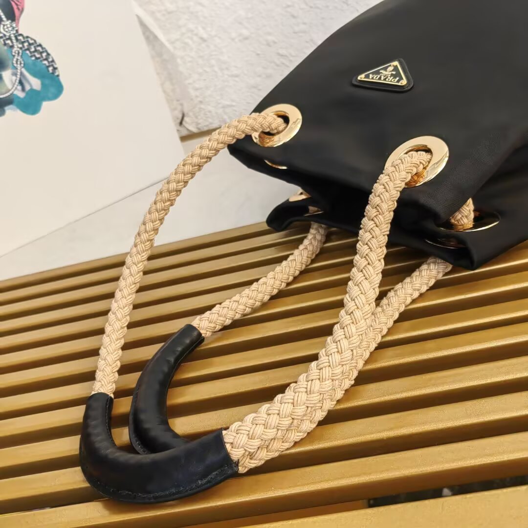 Prada Re-Nylon Bucket Bag with Rope Handle - Model 1BE082 9 a1745211534306 6858