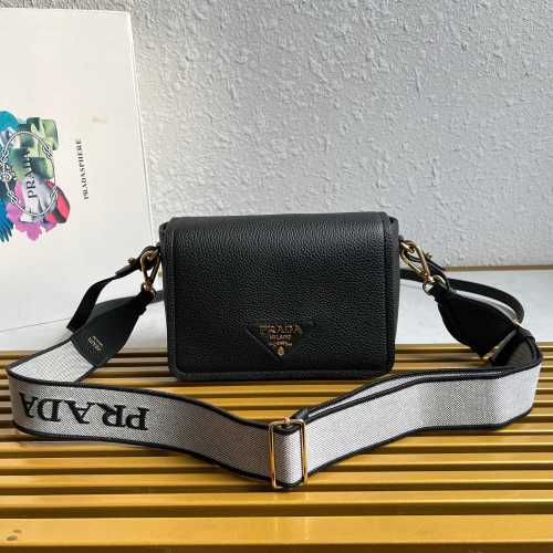 Prada 1BD314 Leather Crossbody Bag with Interchangeable Straps - Stylish & Versatile 1 Prada 1BD314 Leather Crossbody Bag with Interchangeable Straps - Stylish & Versatile